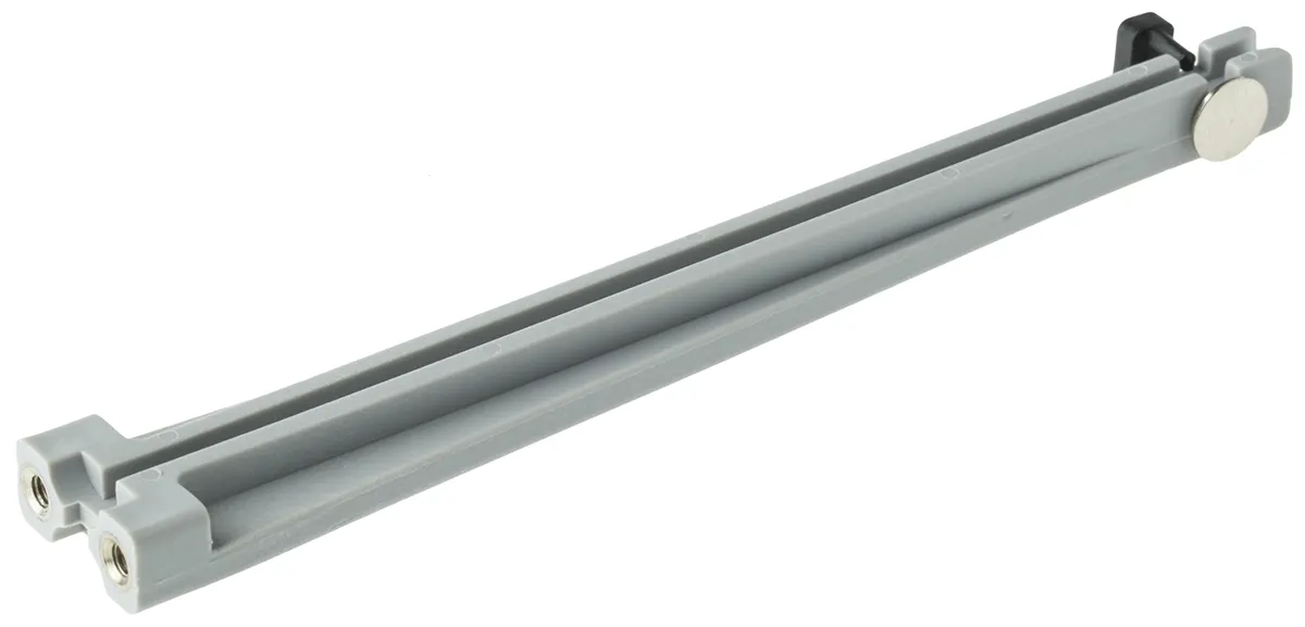 Guida per PCB VMCG-320-MPBK a Montaggio verticale, lungh. 120mm, spessore PCB 1.6mm max