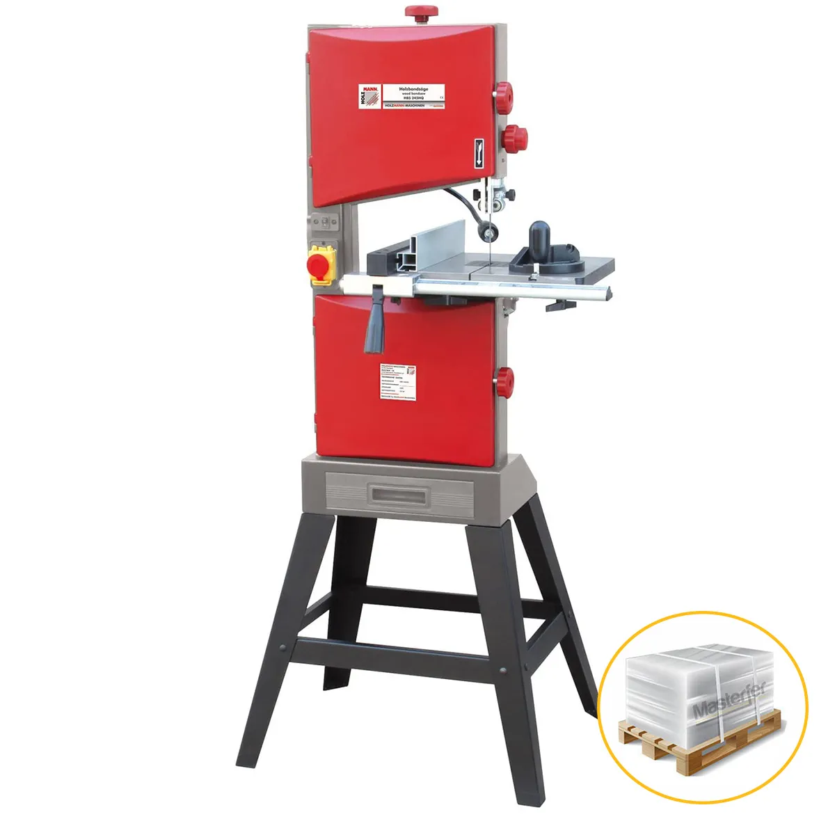 Holzmann HBS 245HQ - Sega a nastro verticale per legno 