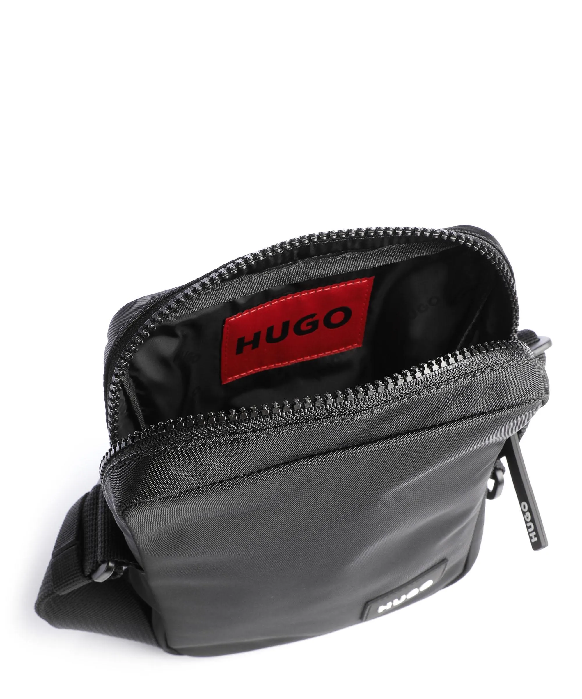  Hugo Ethon 2.0 Borsa a tracolla poliammide riciclato nero  