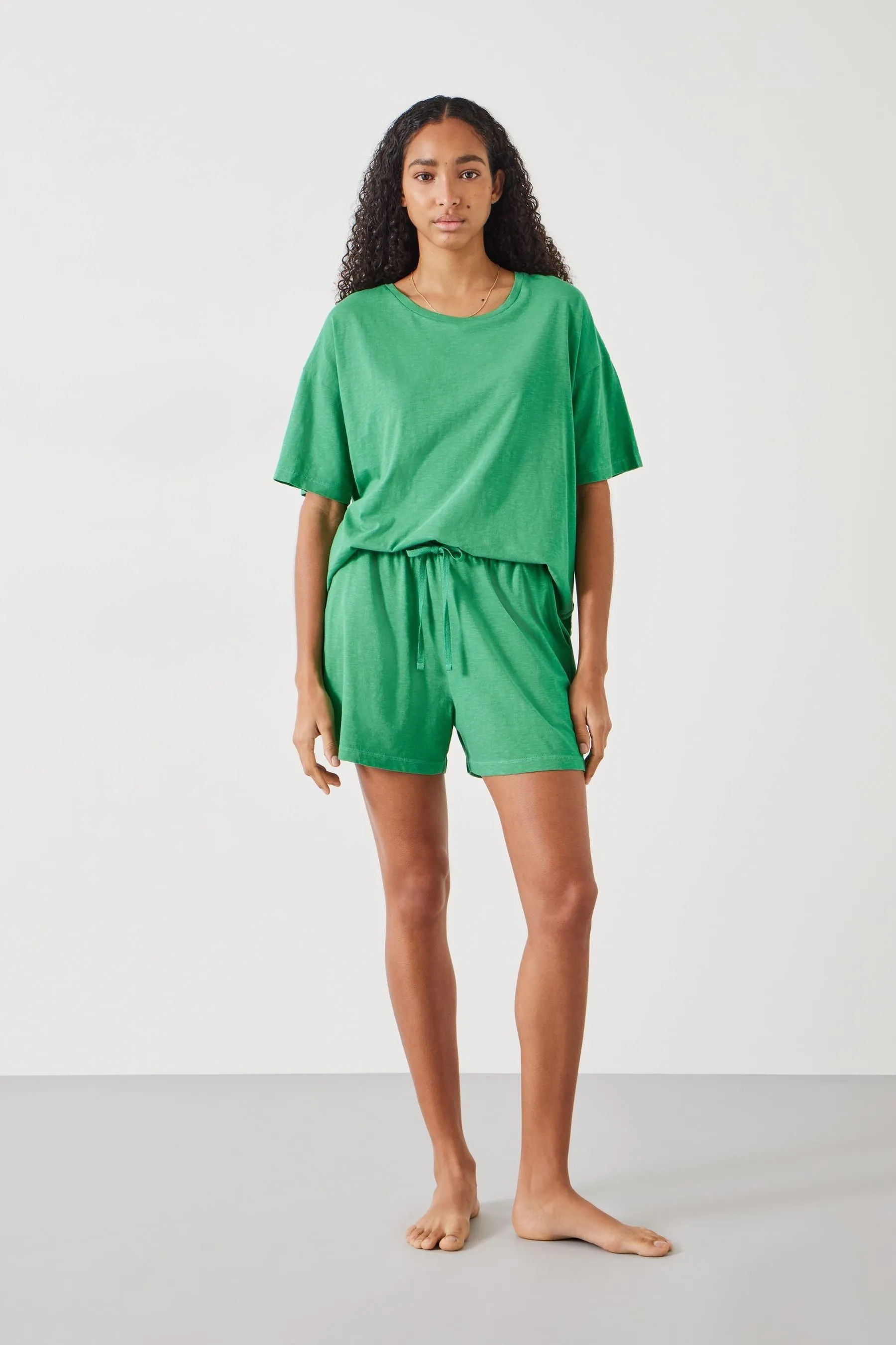 Hush 100% cotone Darian Jersey Pigiama corto    