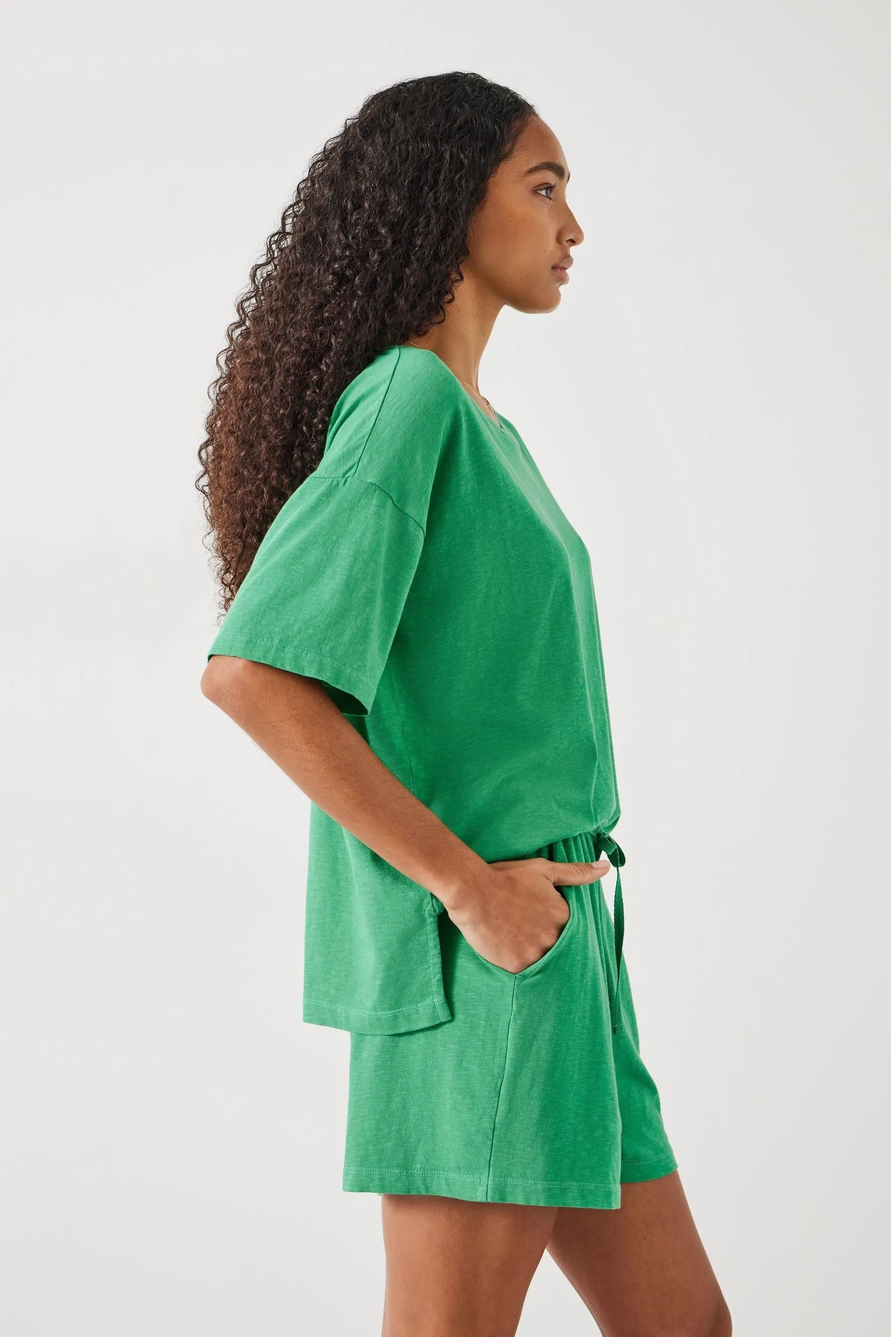 Hush 100% cotone Darian Jersey Pigiama corto    