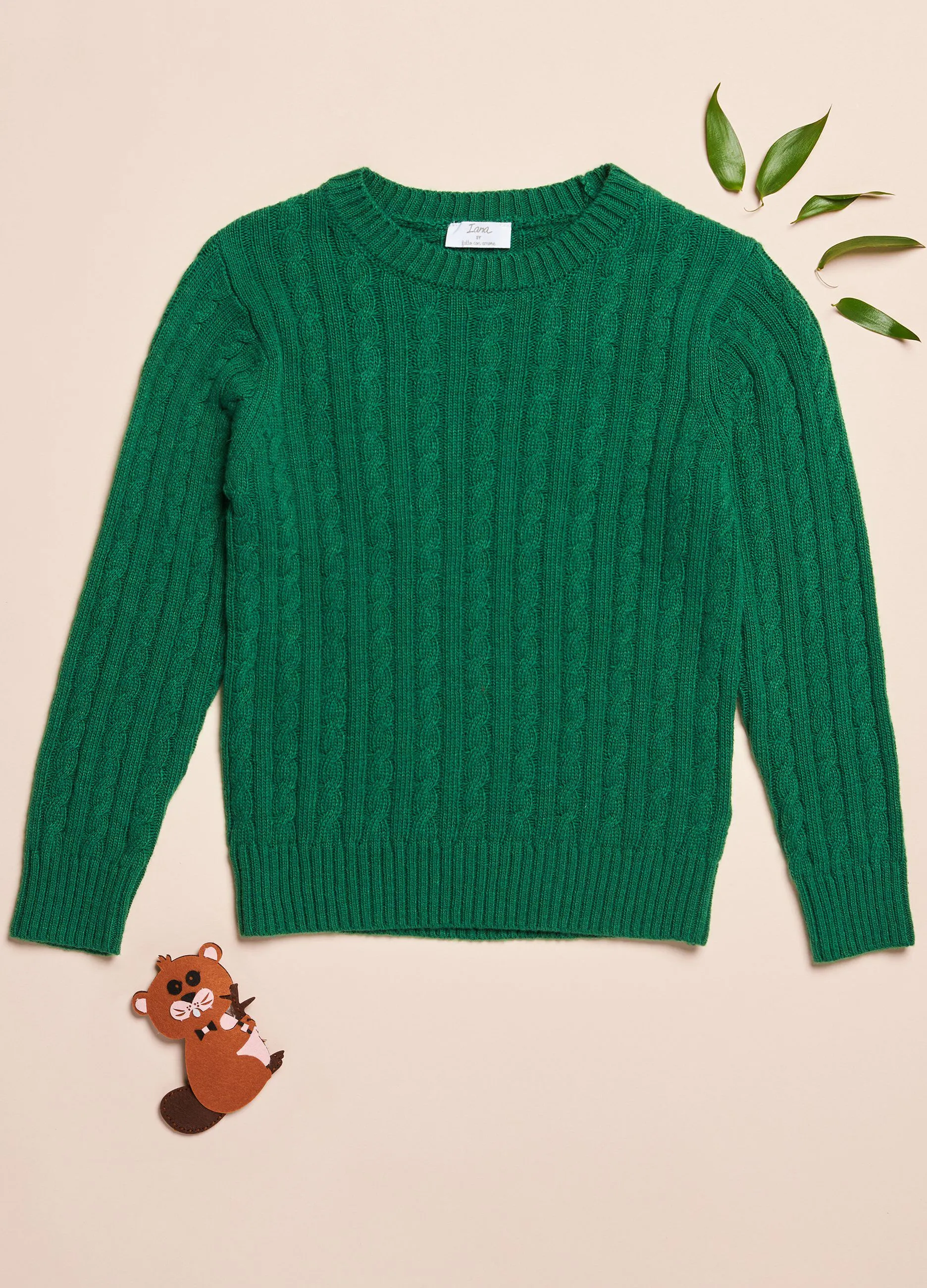 IANA  Tricot in lana misto cotone IANA bambino
