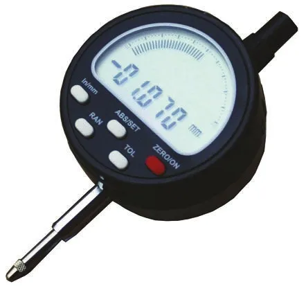Indicatore a quadrante RS PRO, 12.7mm max, precisione ±0,015 mm, risoluz. 0,005 mm
