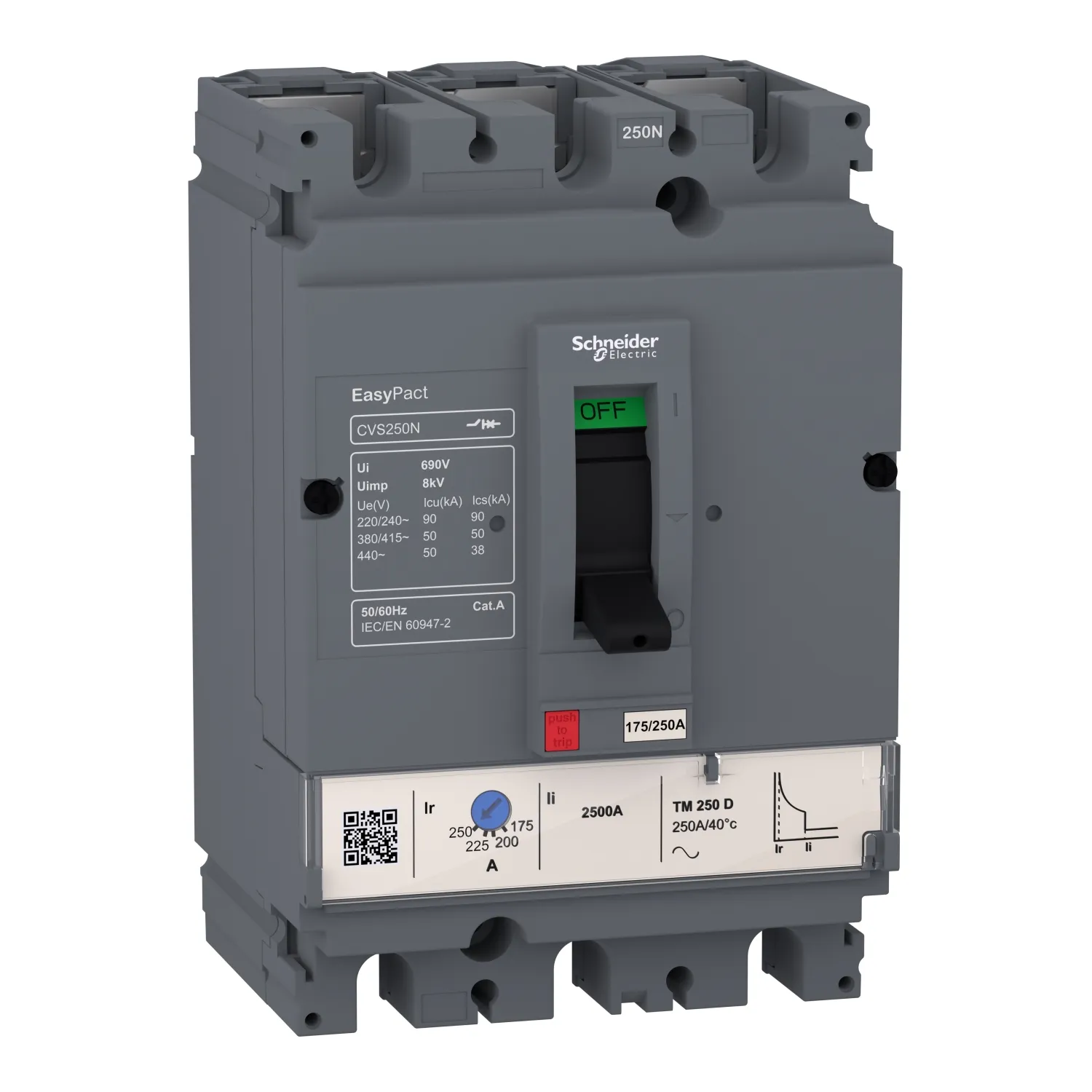 Interruttore di sicurezza elettronico Schneider Electric, 100A, Collegare