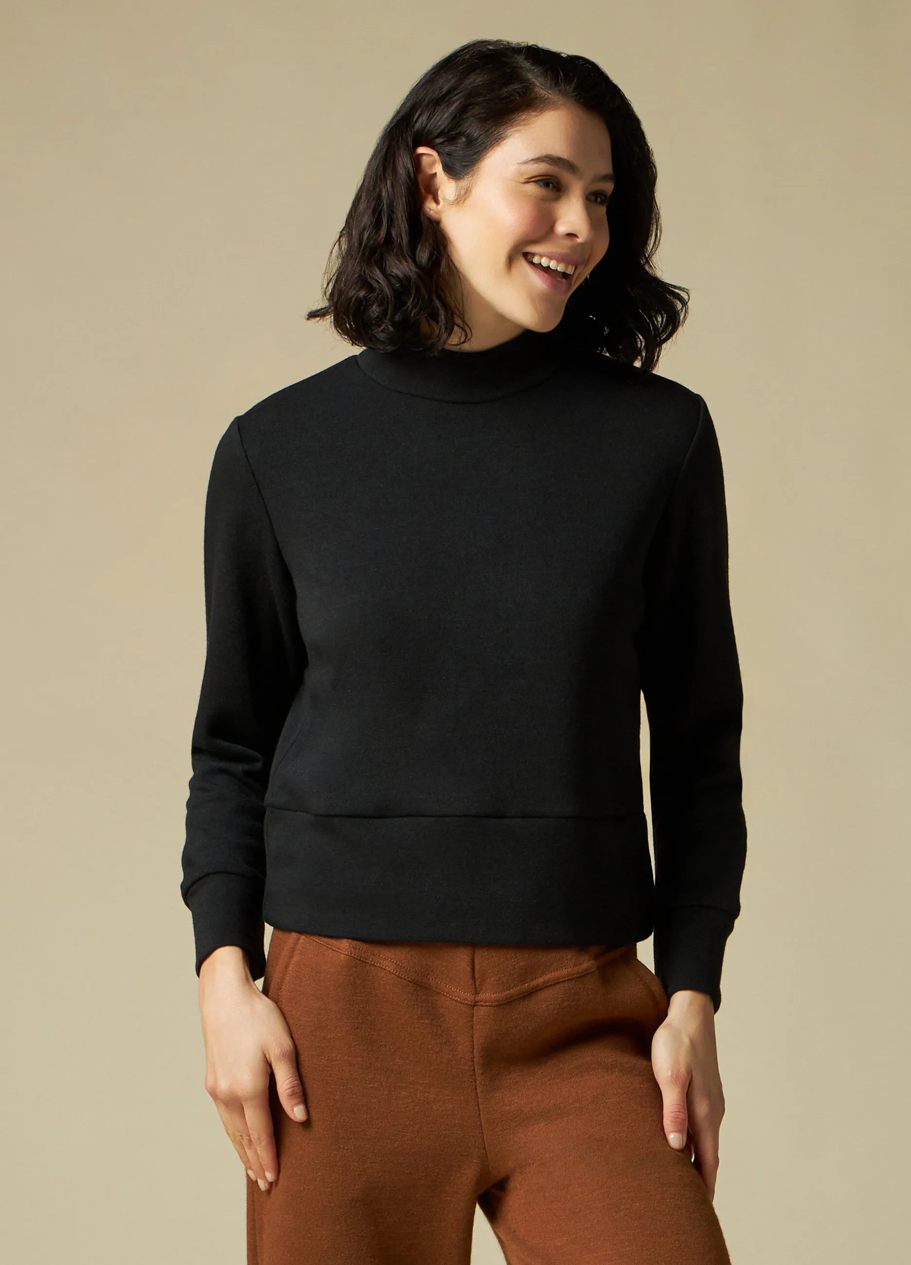 IWIE  T-shirt in misto viscosa Made in Italy