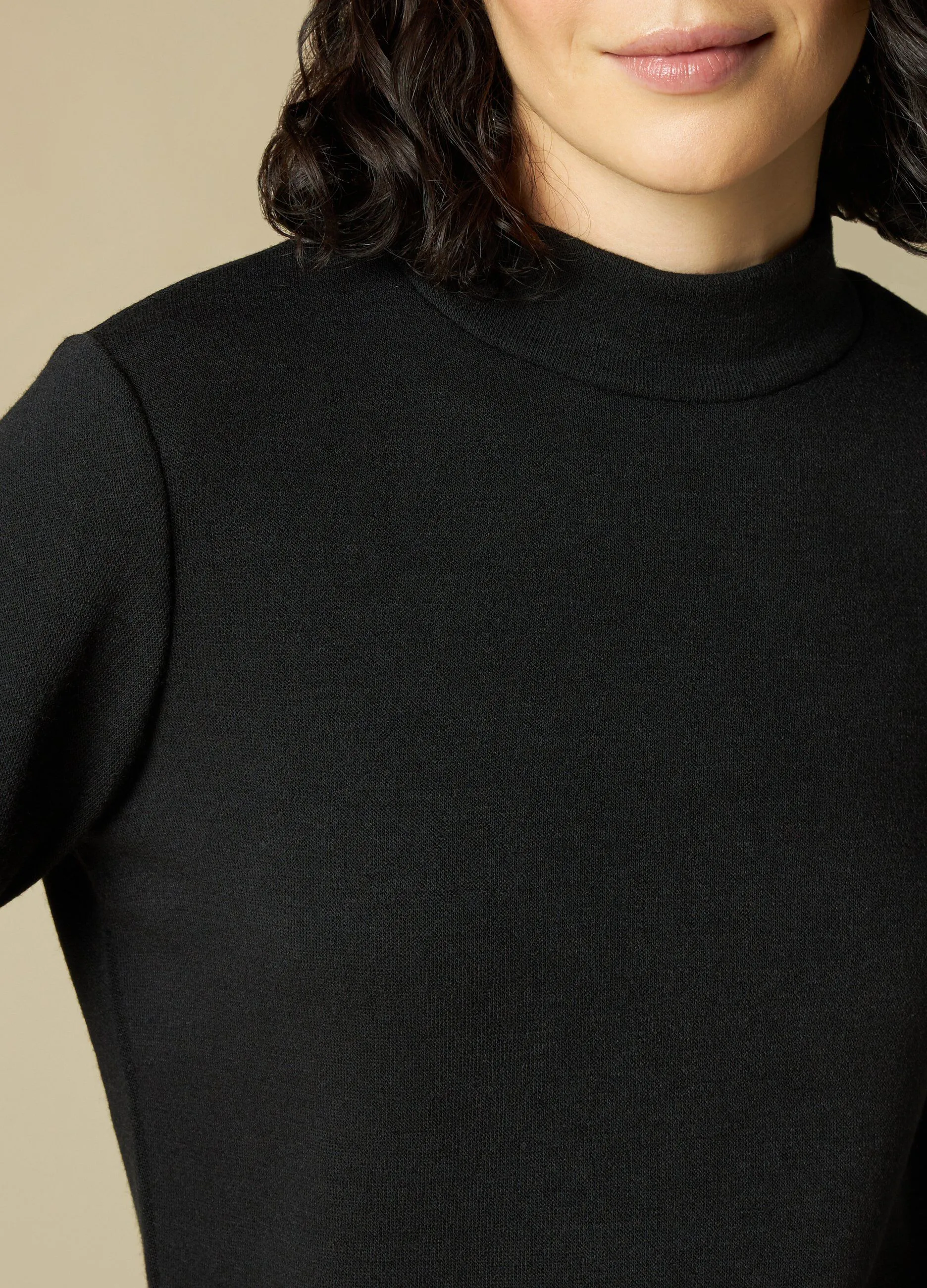 IWIE  T-shirt in misto viscosa Made in Italy