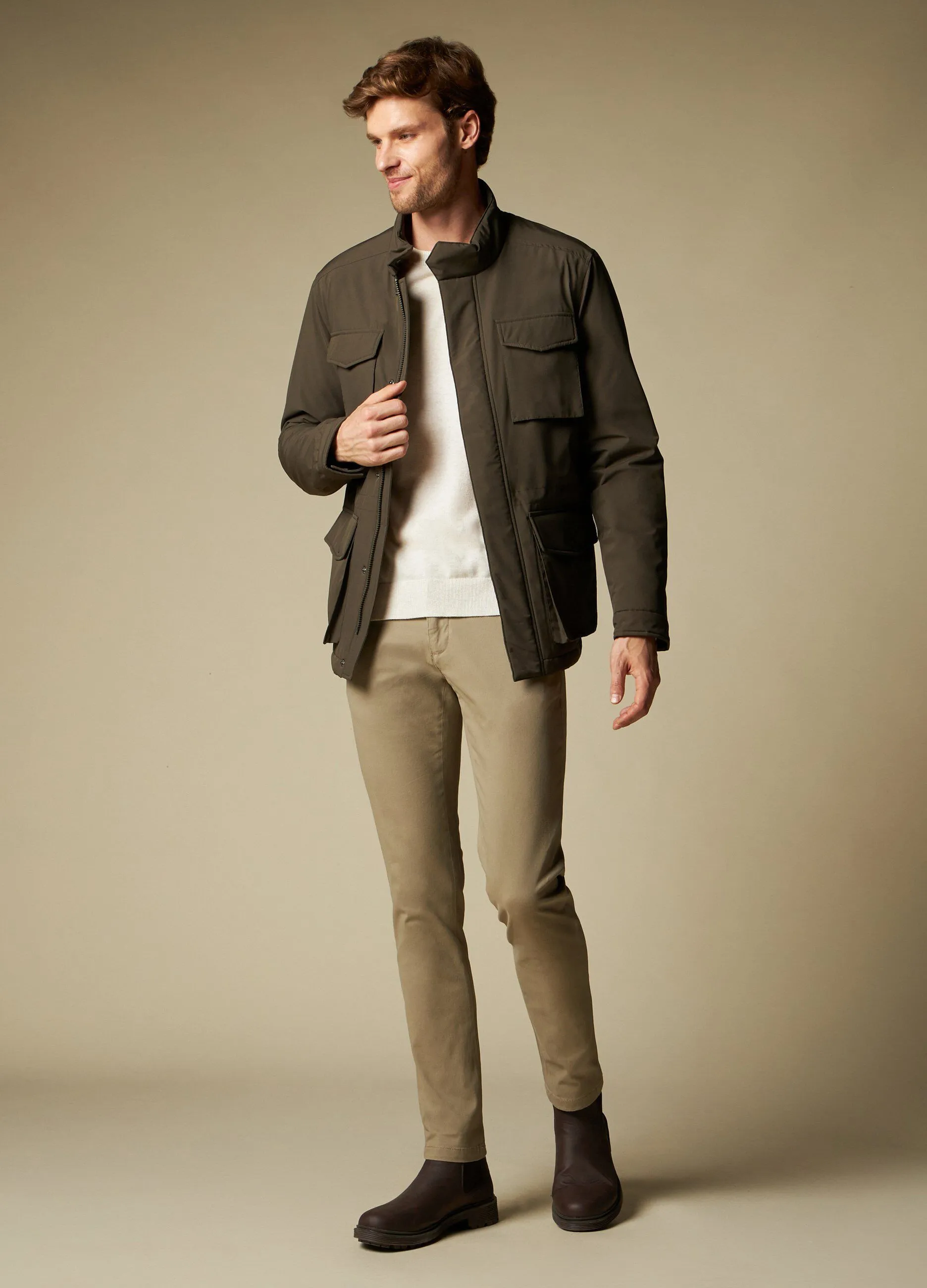 J. HART & BROS  Giacca imbottita a quattro tasche uomo