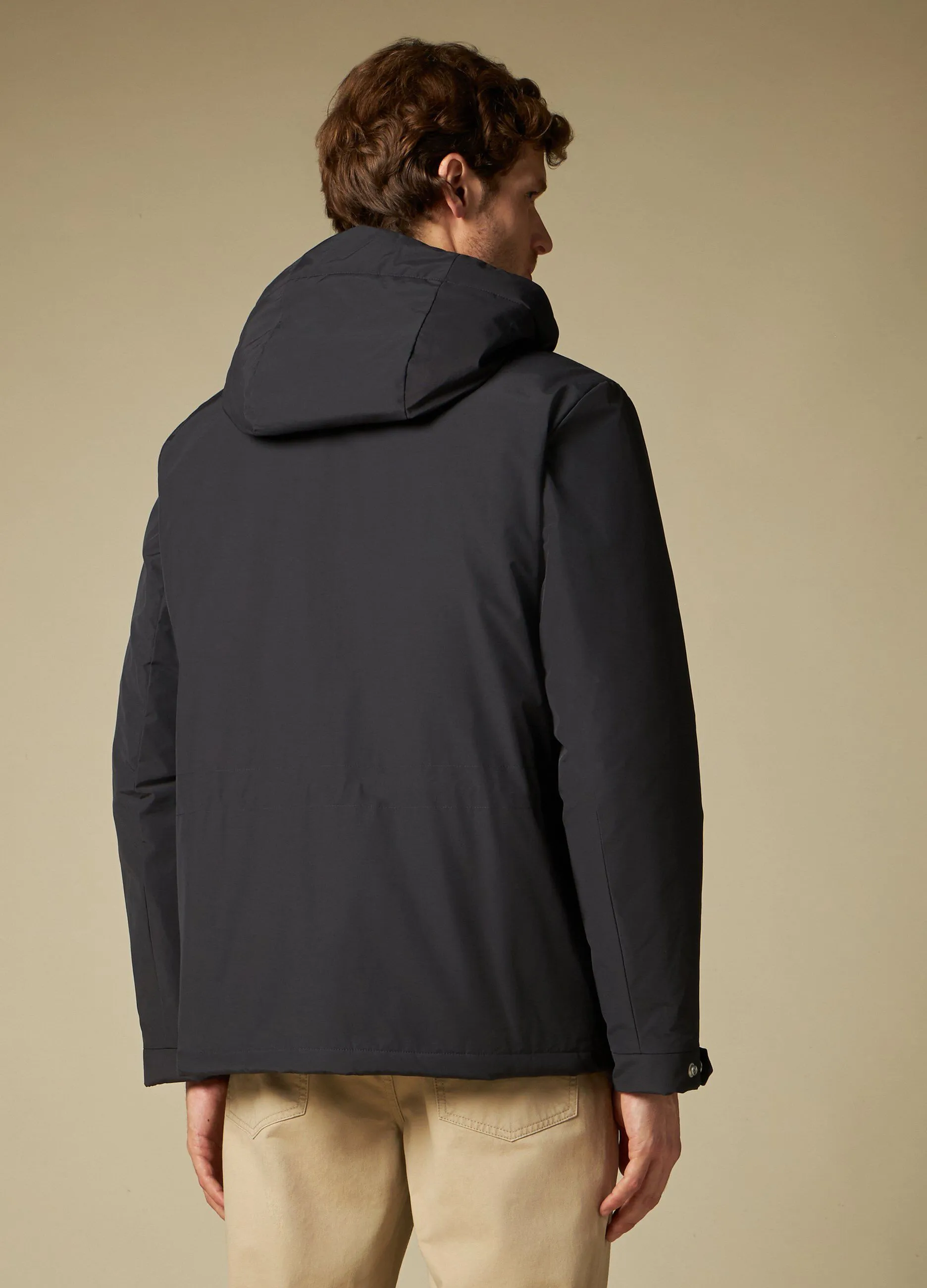 J. HART & BROS  Giacca imbottita con cappuccio uomo