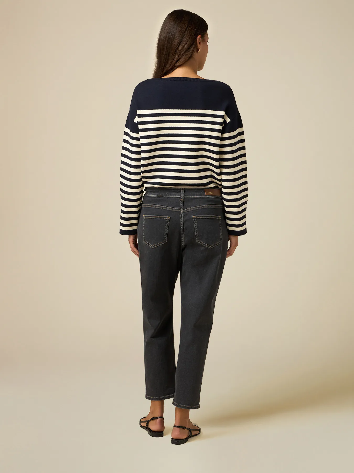 Jeans boyslim grigi
