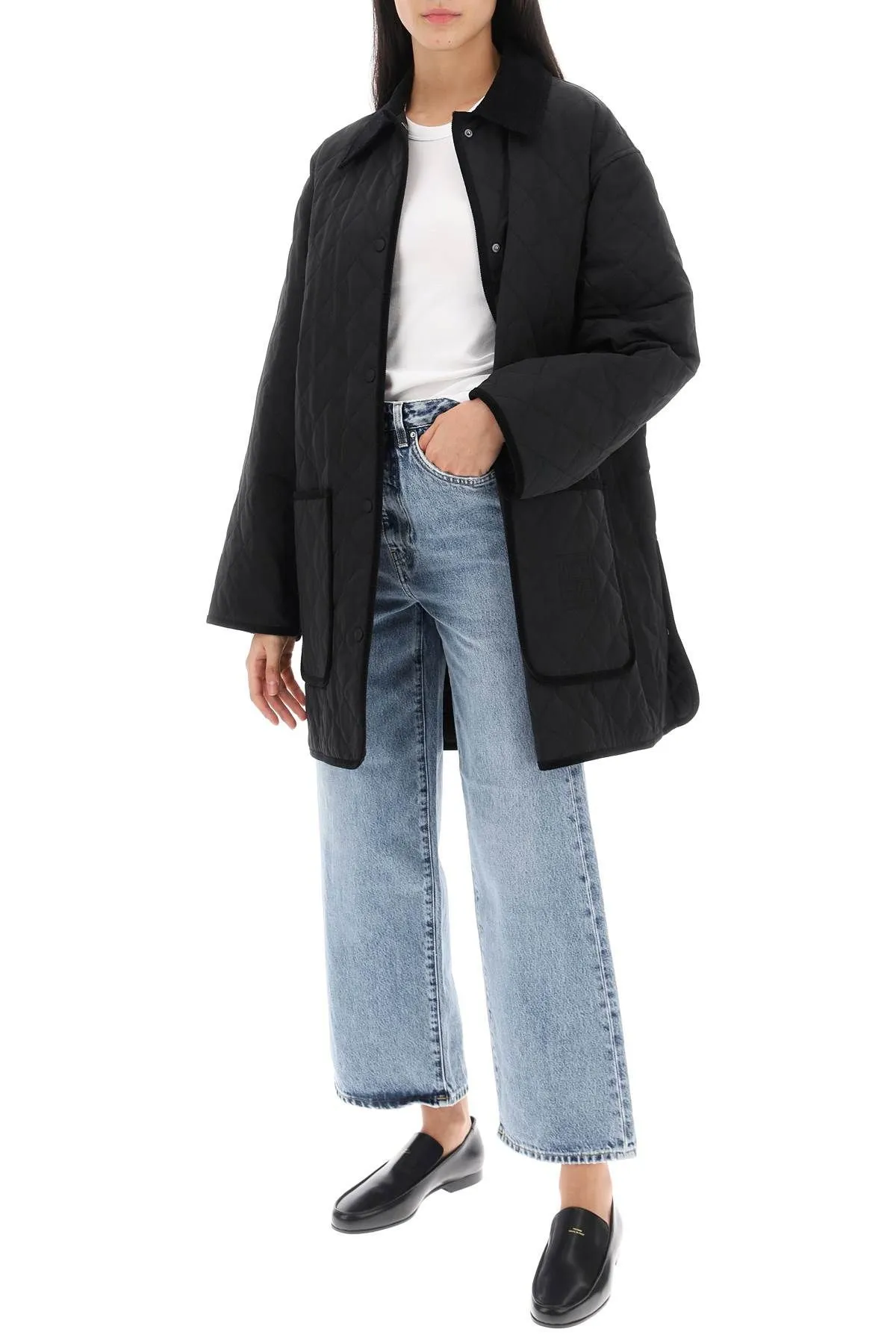 Jeans flare cropped