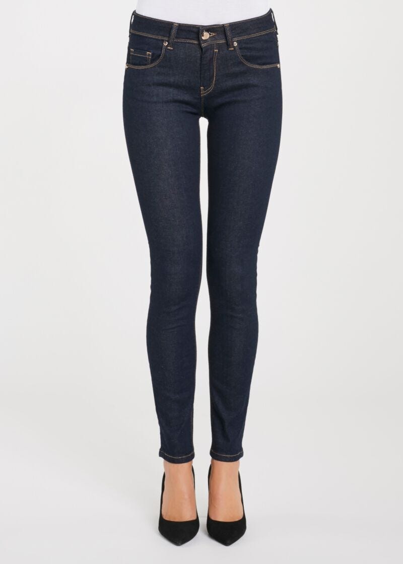 Jeans in denim indaco scuro