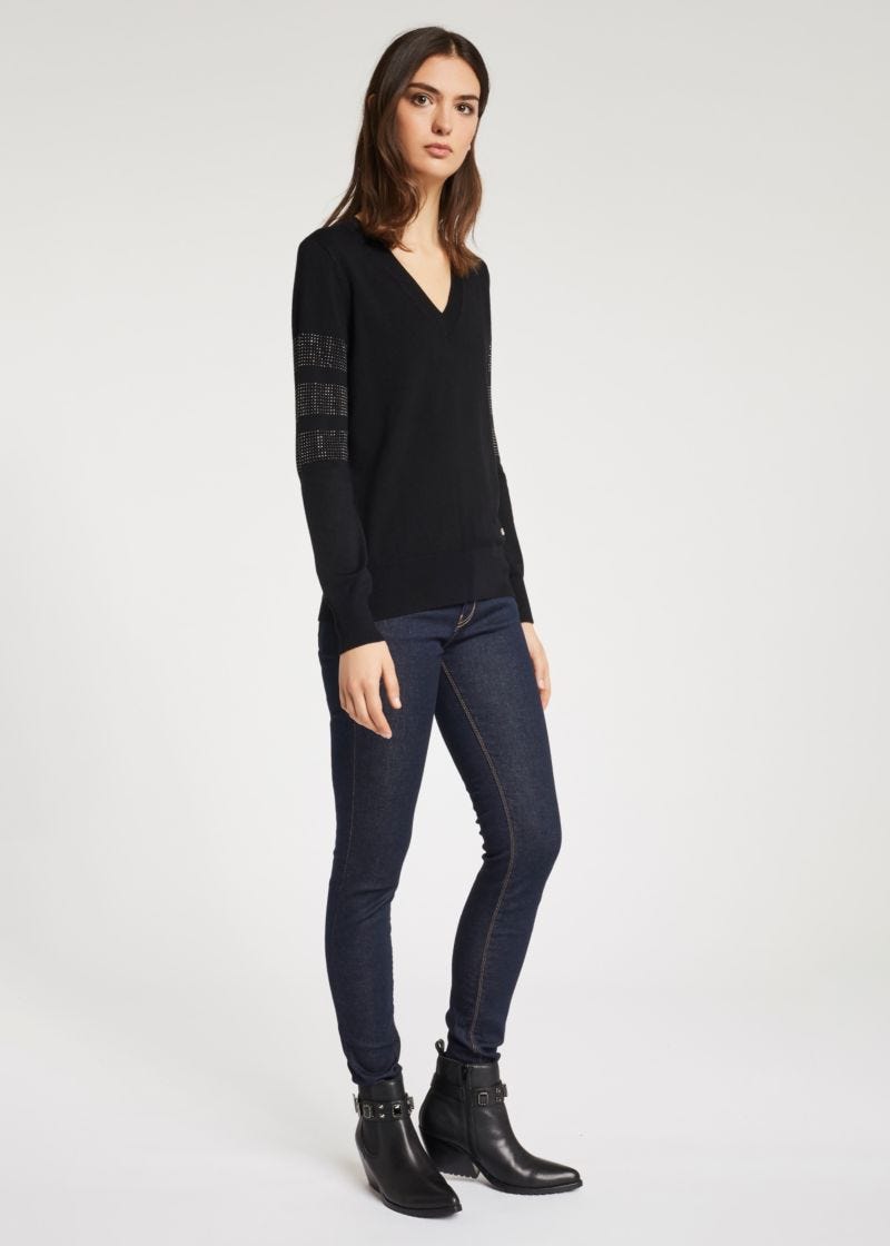 Jeans in denim indaco scuro