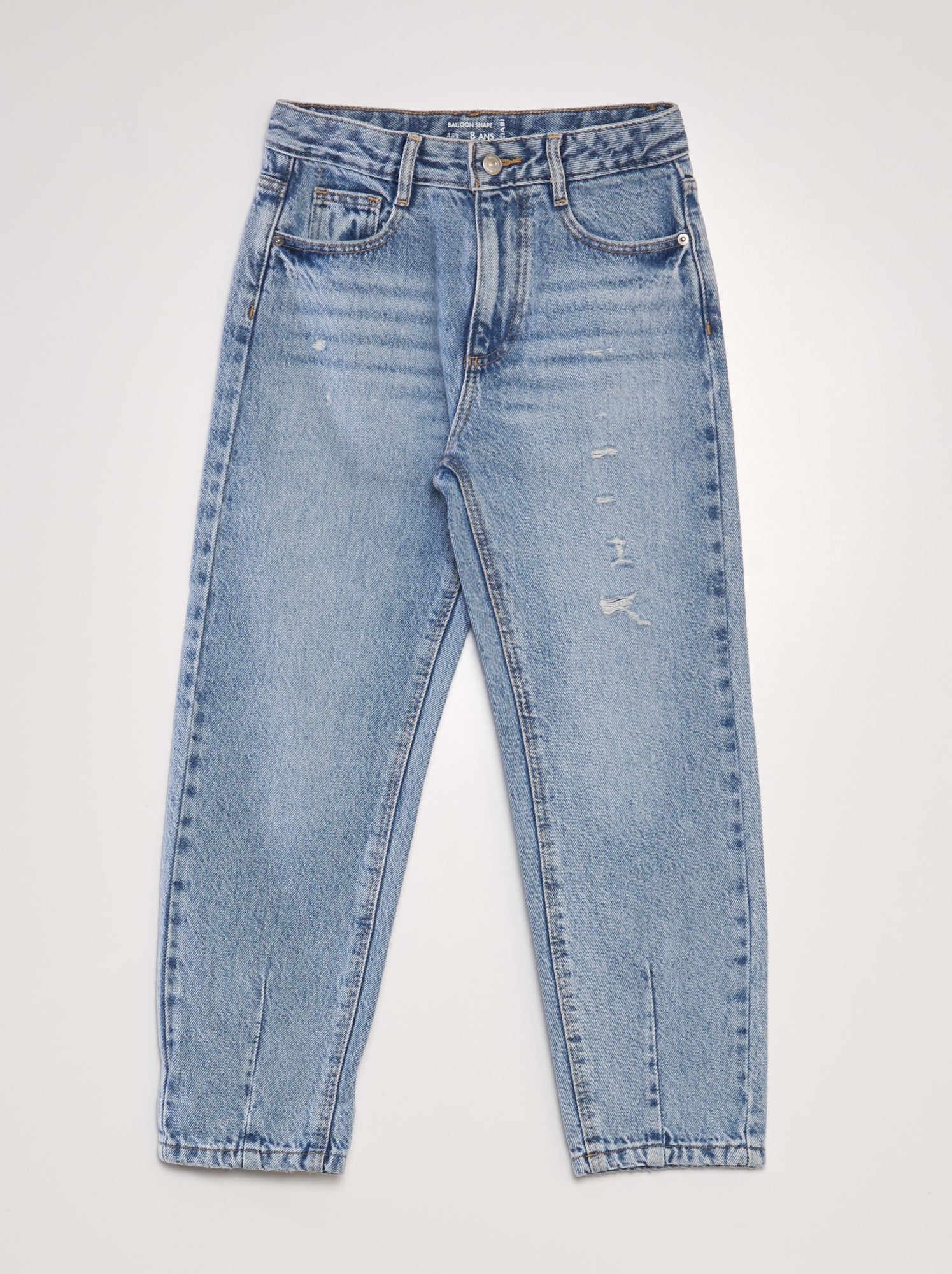 Jeans modello a palloncino - BLU
