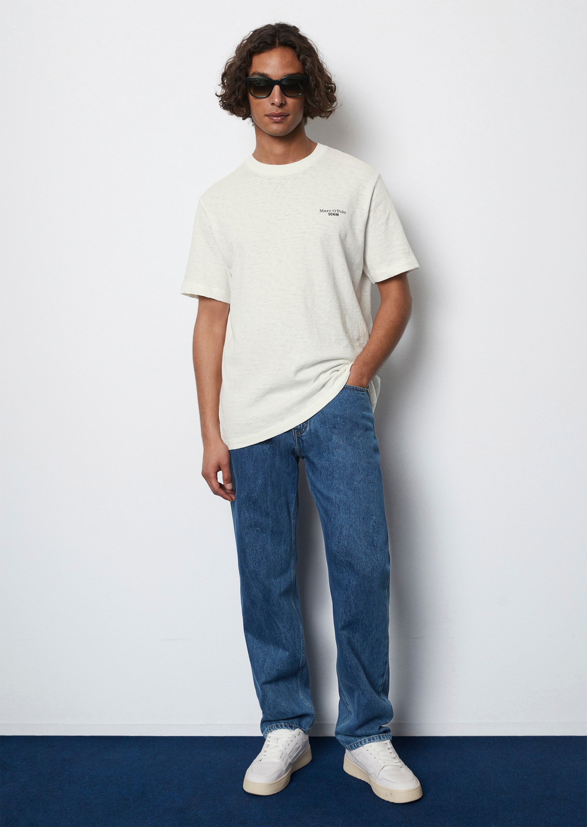 Jeans modello SVERRE dritti Realizzato in puro cotone biologico