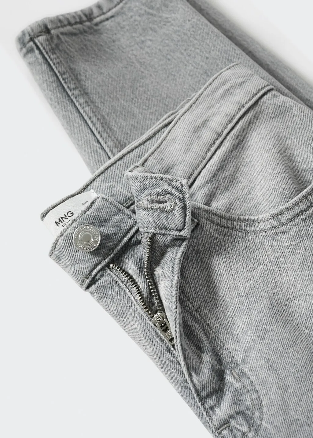 Jeans mom comfort vita alta