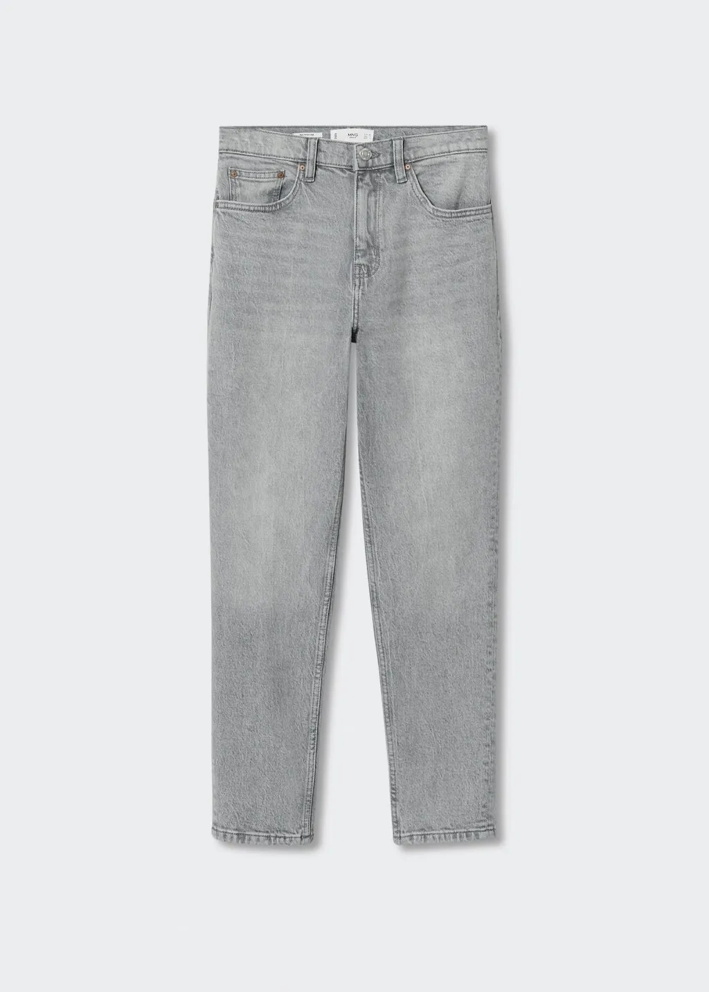 Jeans mom comfort vita alta