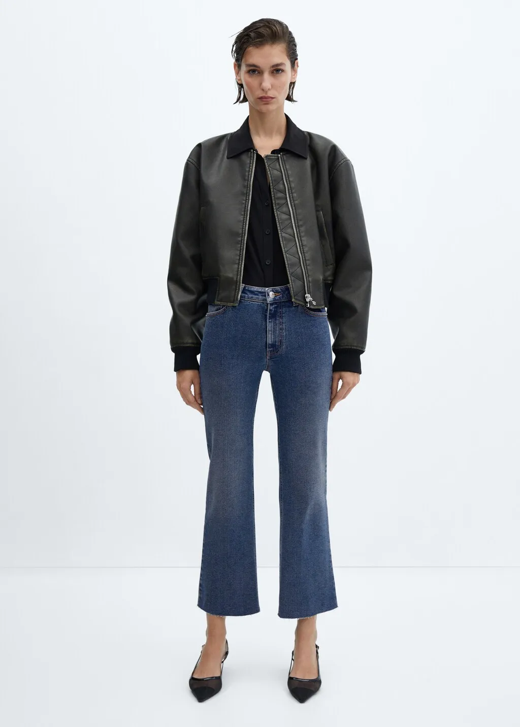 Jeans Sienna flare crop