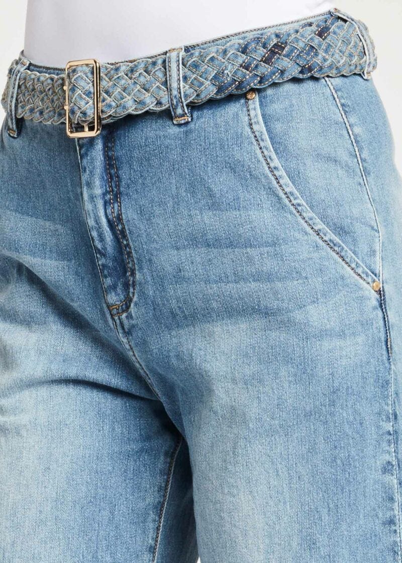 Jeans wide cropped