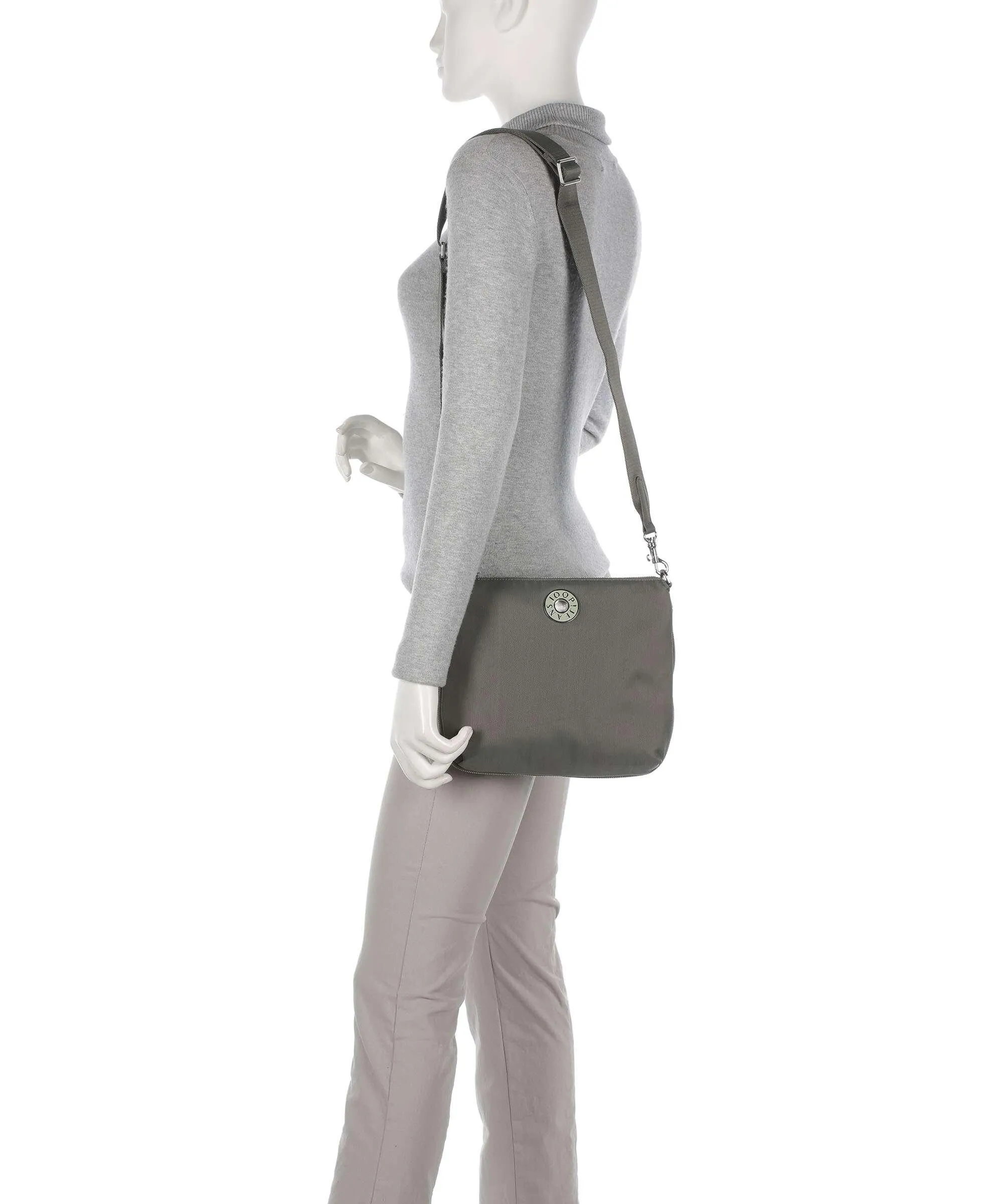  JOOP! Jeans Giocoso Letizia Borsa a tracolla nylon grigio  
