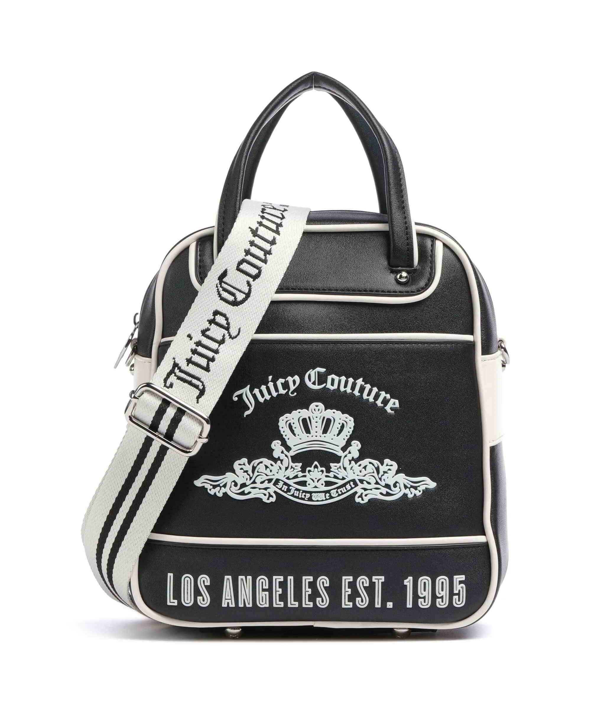  Juicy Couture Heather Borsa a tracolla pelle sintetica nero  