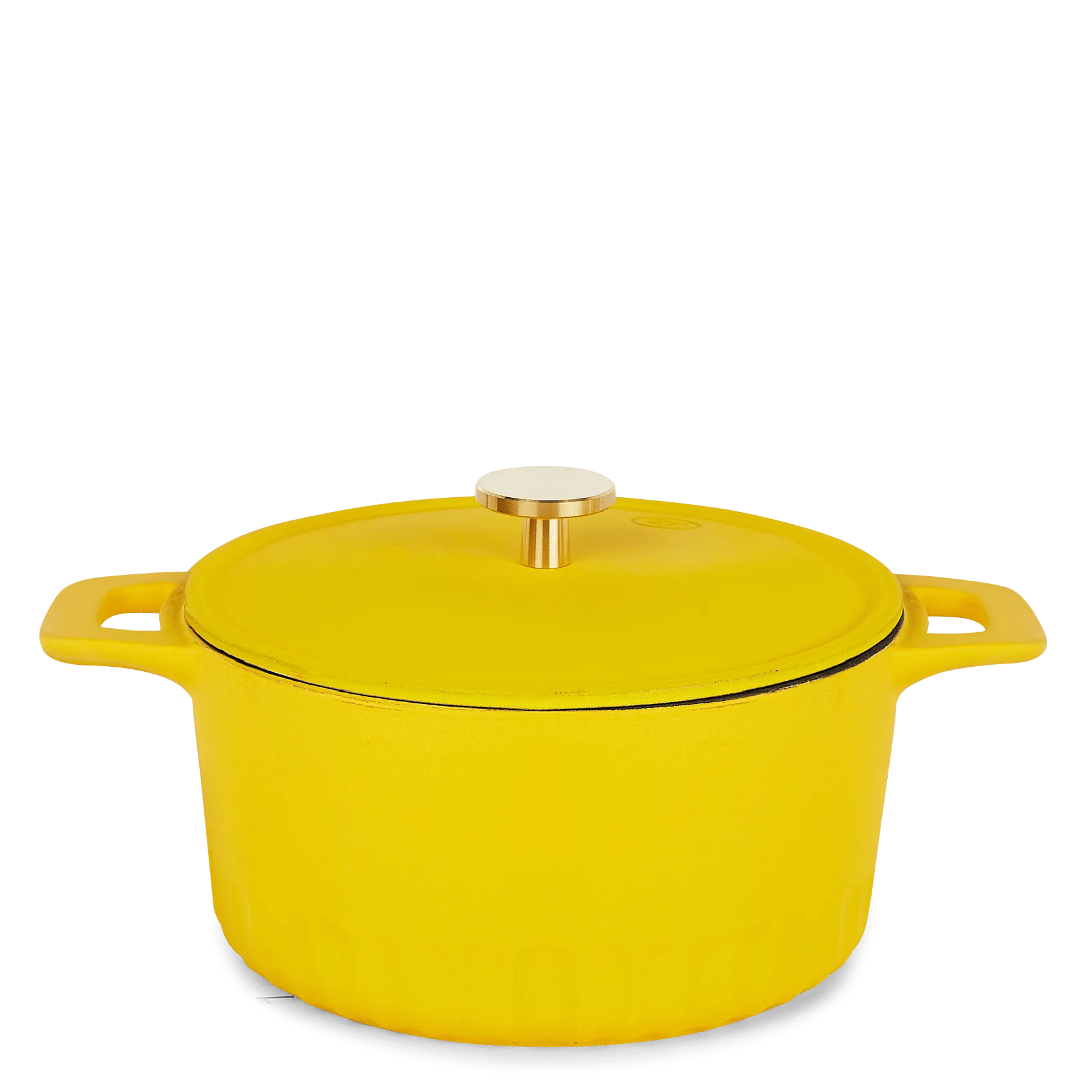  JZ HOME   Casseruola 3,6L in ghisa smaltata | Giallo