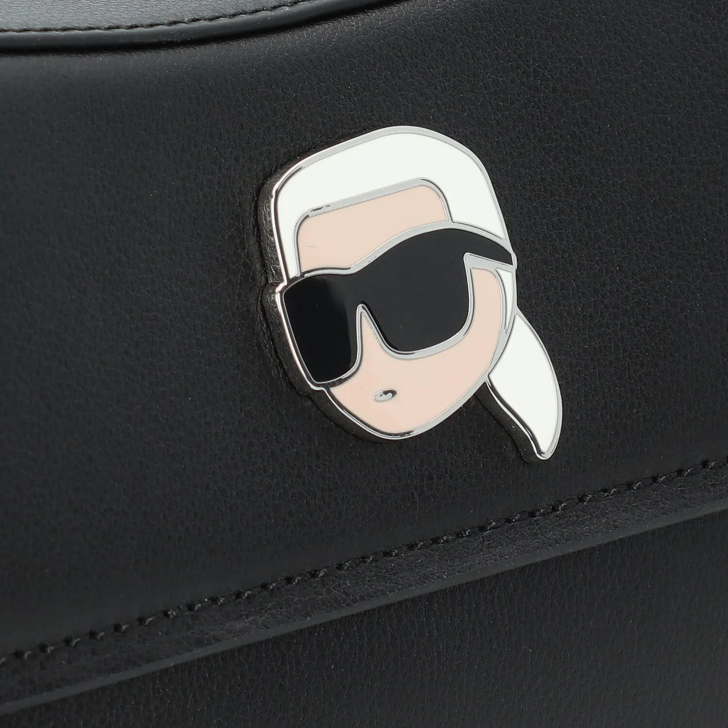 Karl Lagerfeld Ikonik 2.0 Borsa a tracolla Pelle 24 cm