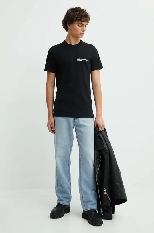 Karl Lagerfeld Jeans t-shirt in cotone