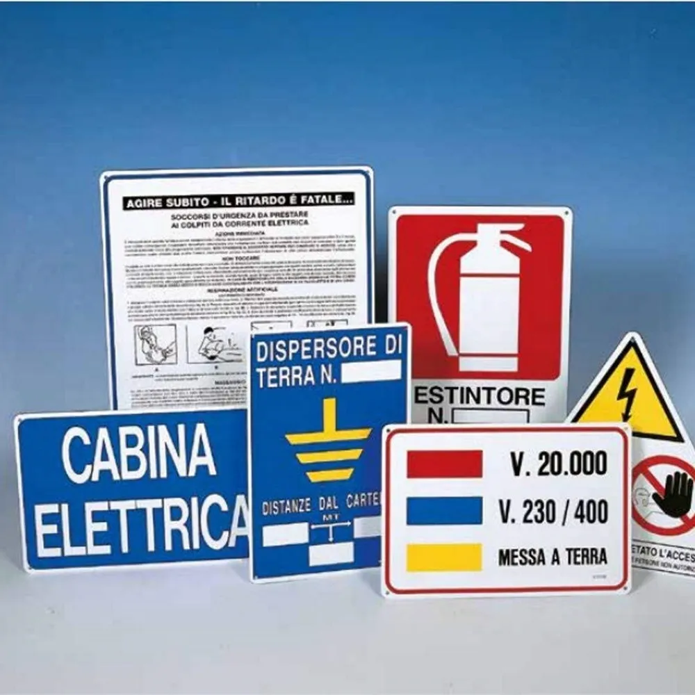 Kit Cartelli Per Cabina 7 - SICAME-OCMEI 6CR8000 