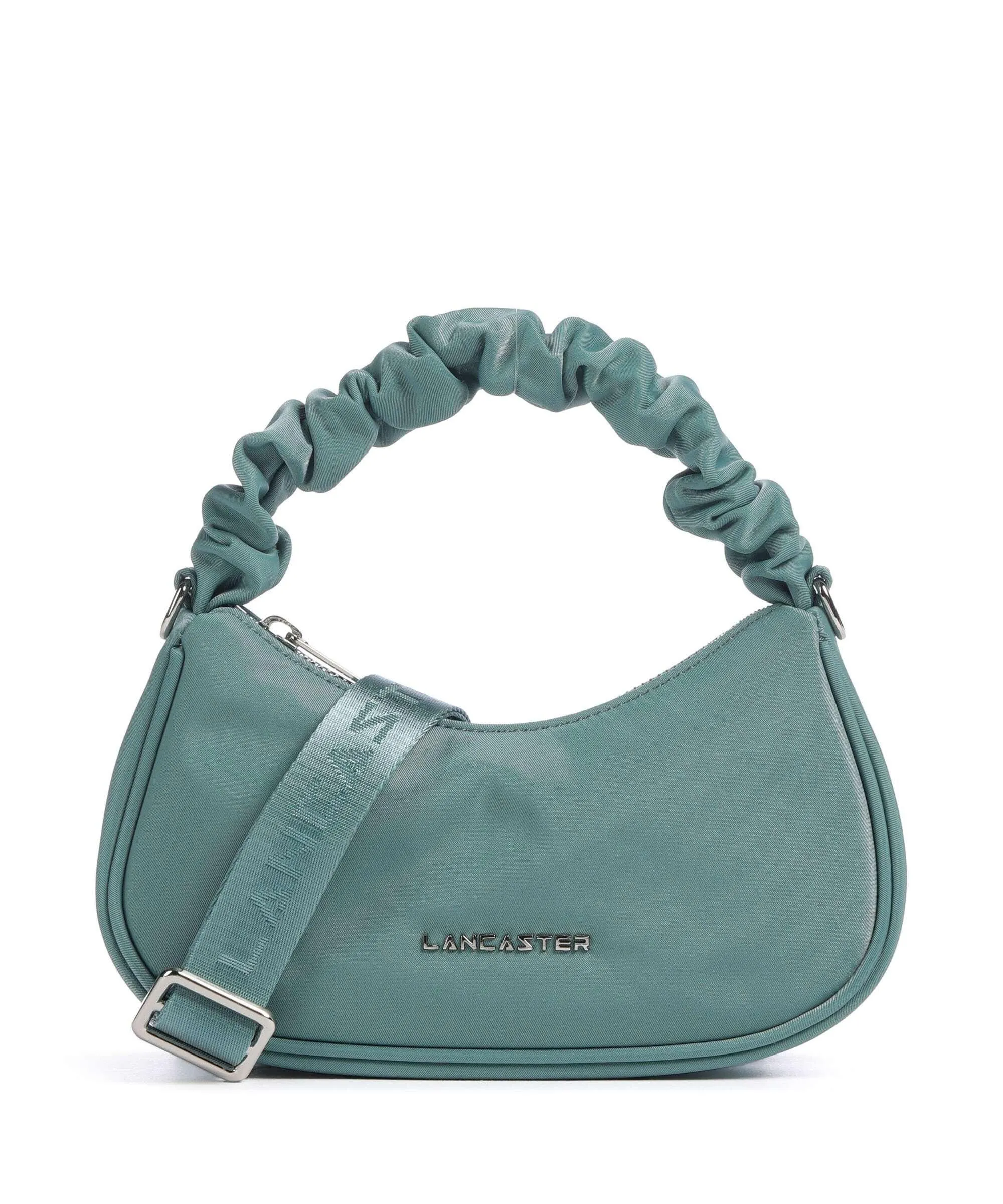  Lancaster Basic Chouchou Borsa a tracolla nylon verde  