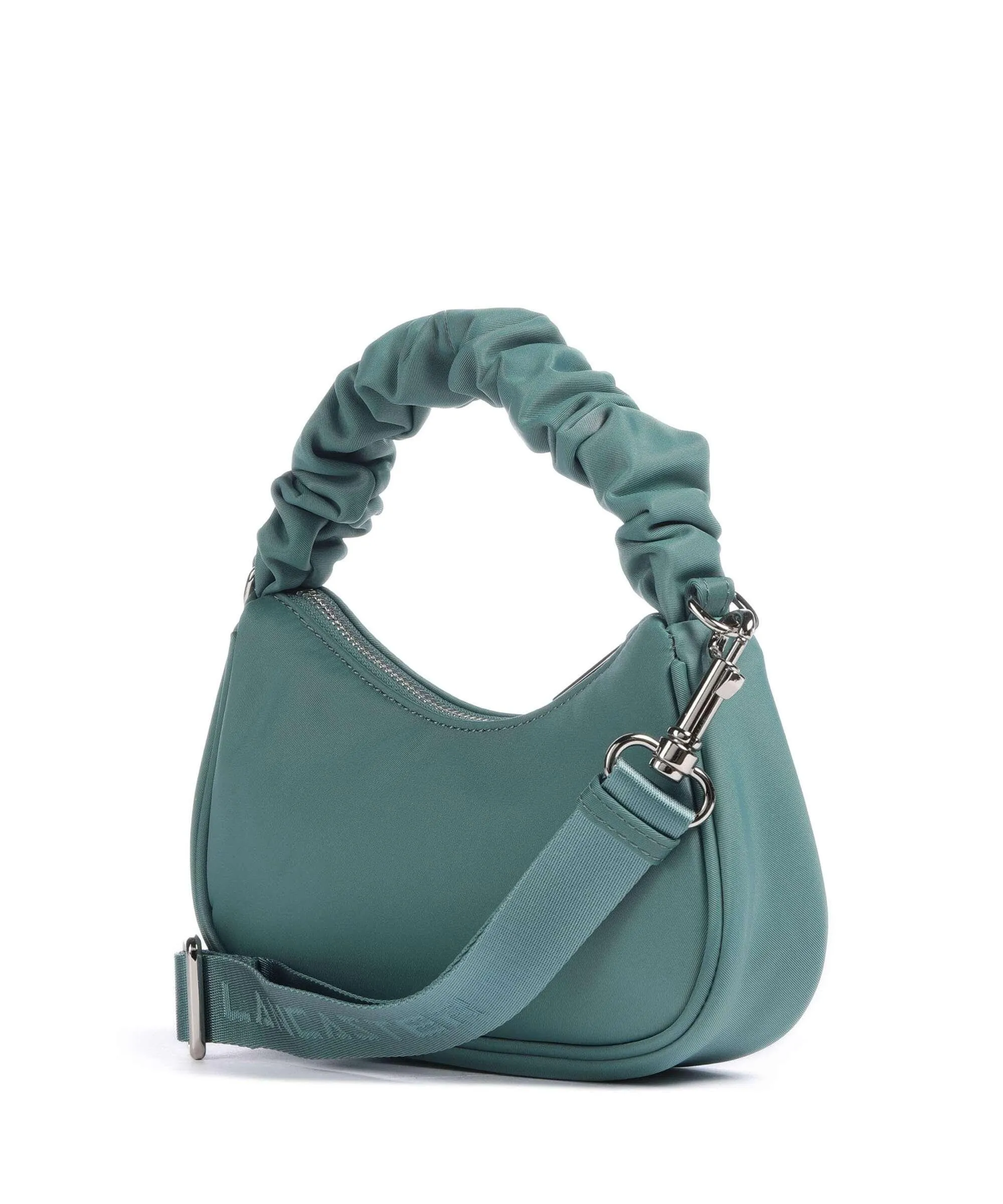  Lancaster Basic Chouchou Borsa a tracolla nylon verde  