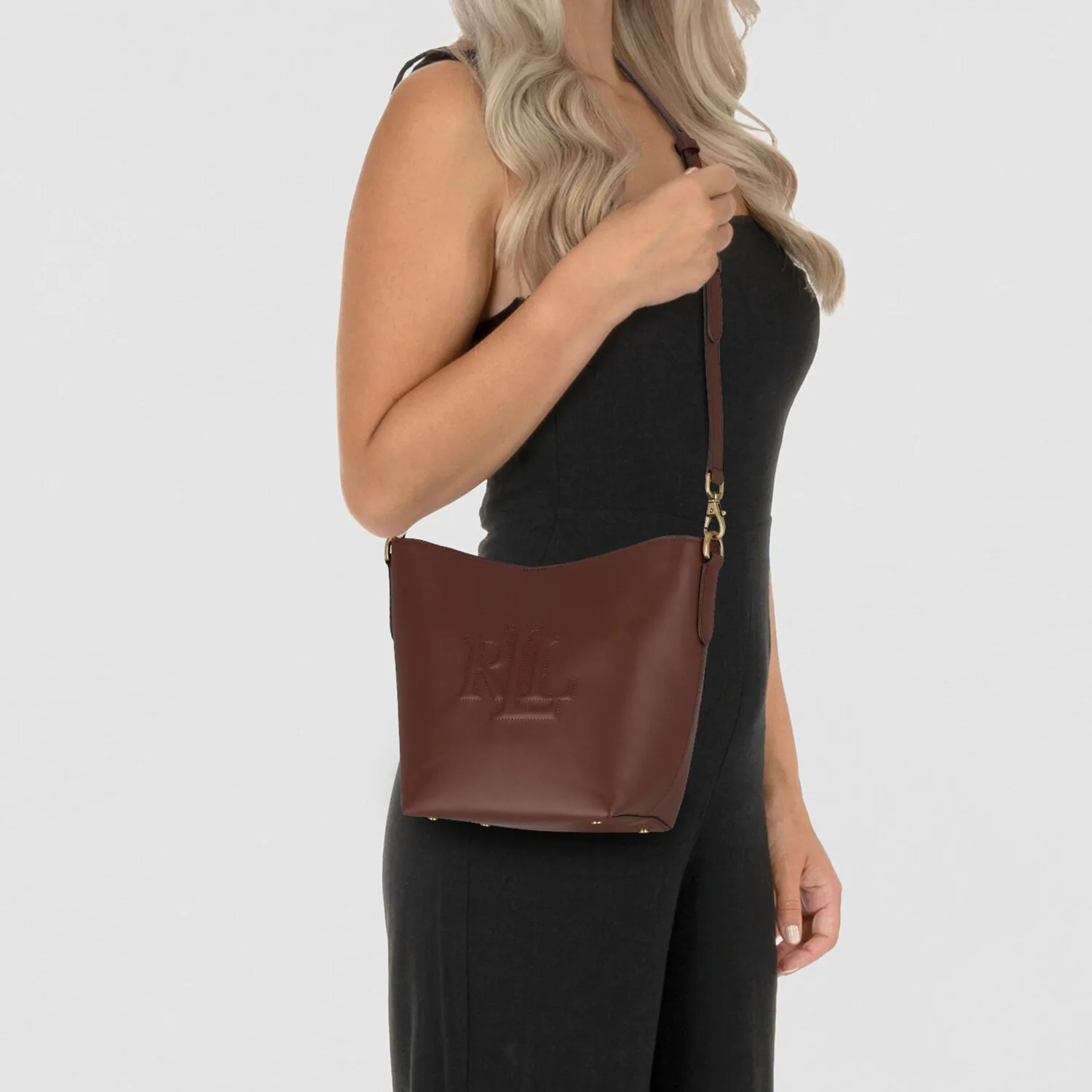 Lauren Ralph Lauren Witley Borsa a tracolla Pelle 25.4 cm
