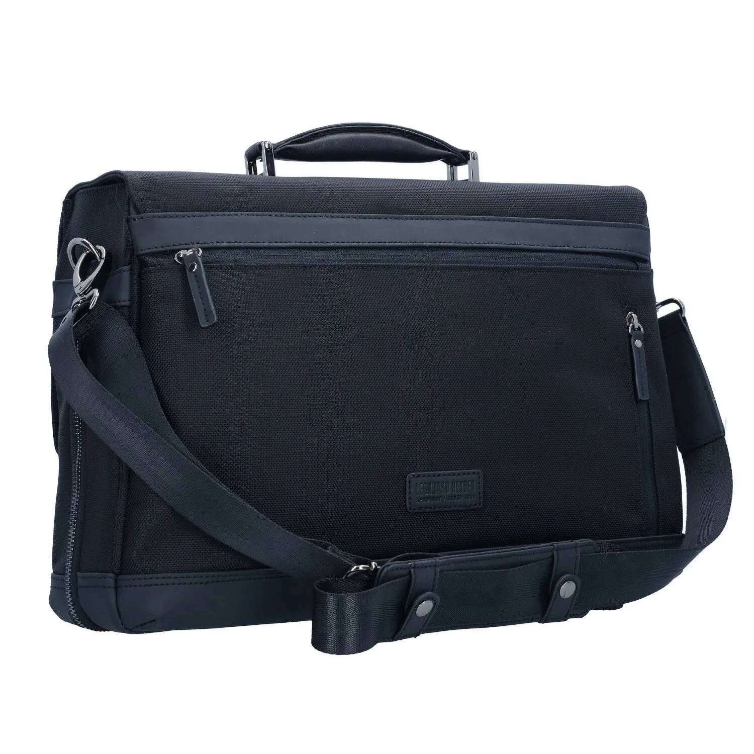 Leonhard Heyden Jersey Messenger Briefcase 42 cm scomparto per laptop