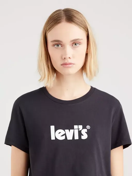 Levi's maglietta manica corta da donna the Perfect Tee 173691756 nero