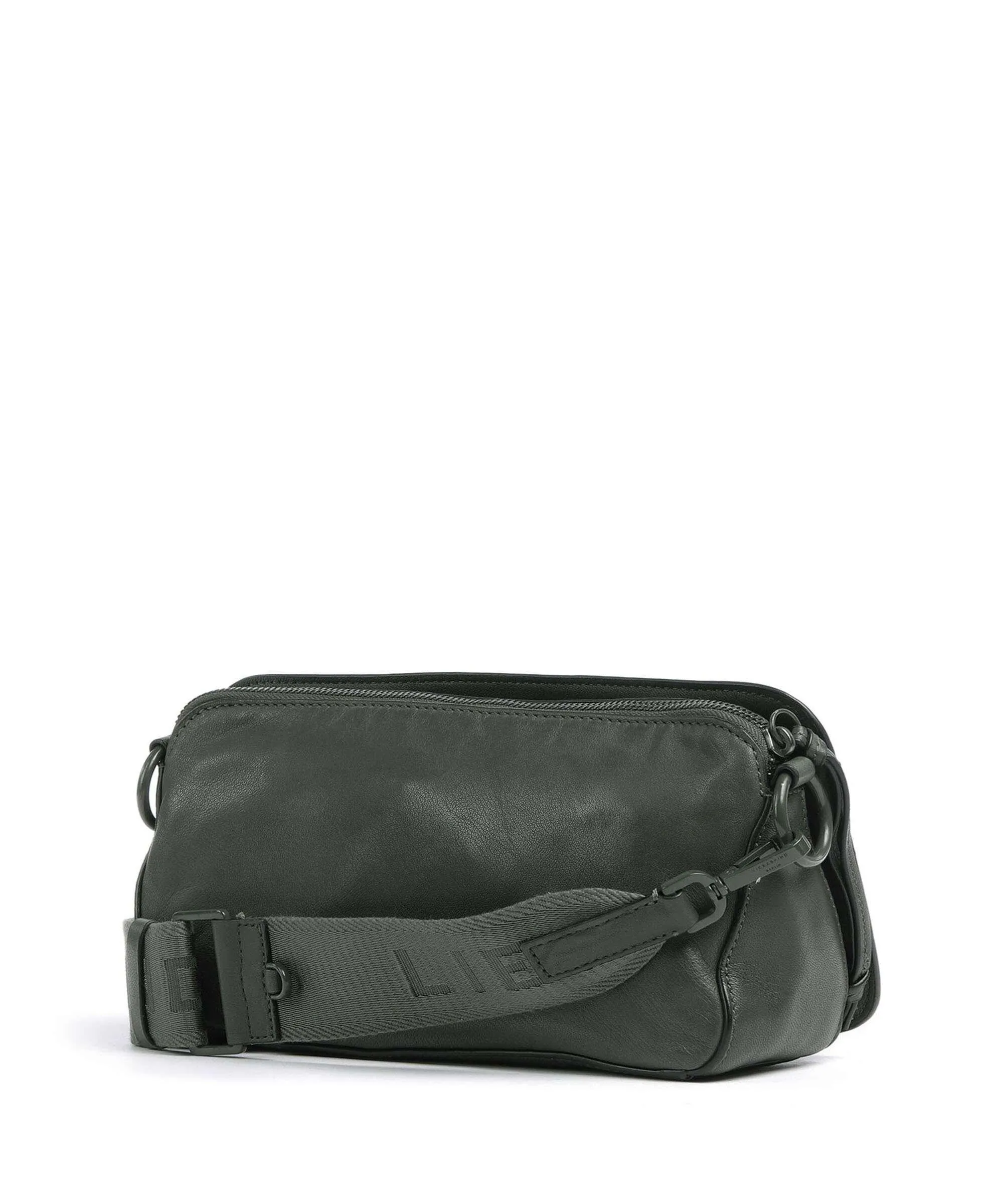  Liebeskind Clarice Sheep Natural Borsa a tracolla pelle di pecora verde scuro  