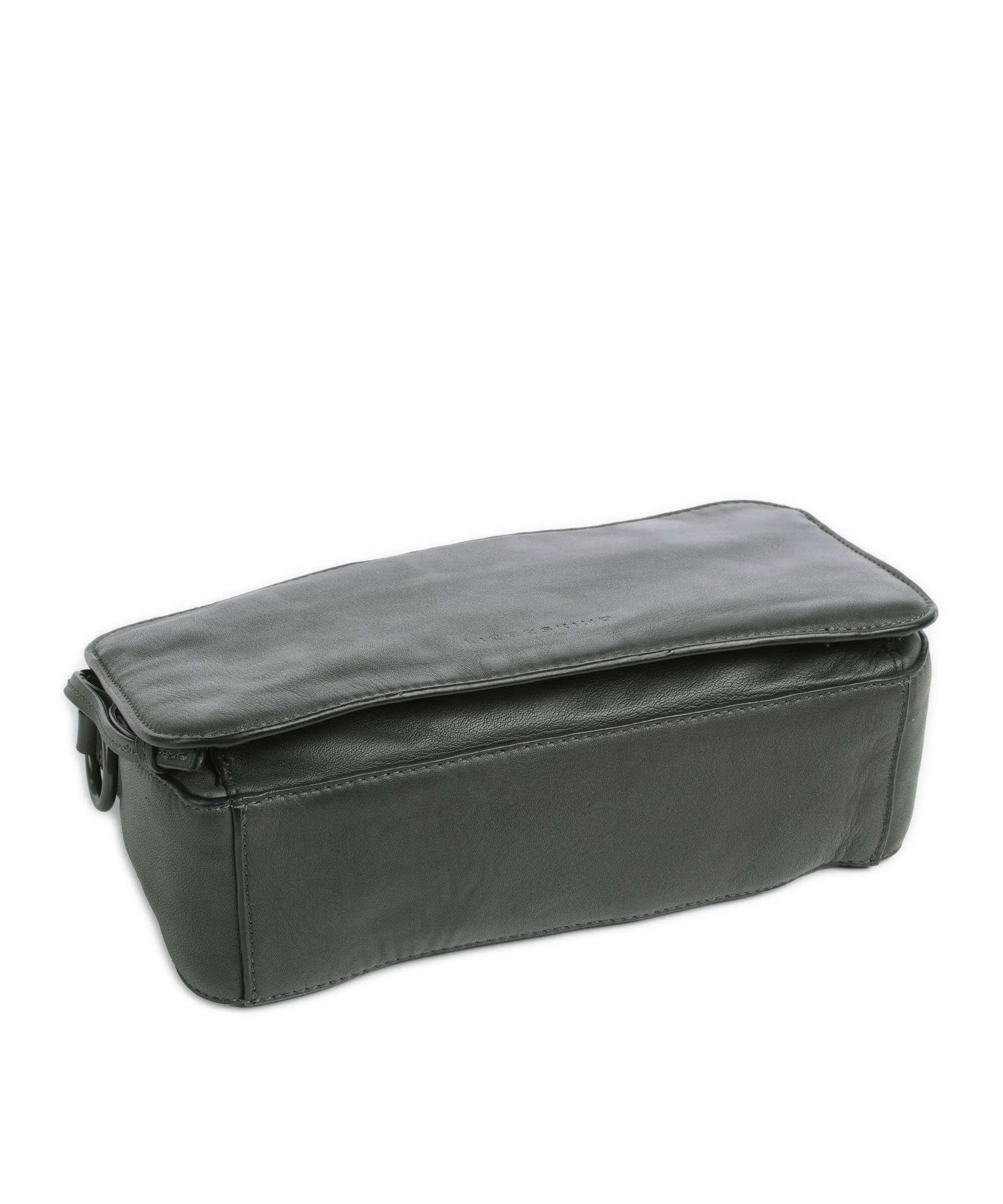  Liebeskind Clarice Sheep Natural Borsa a tracolla pelle di pecora verde scuro  
