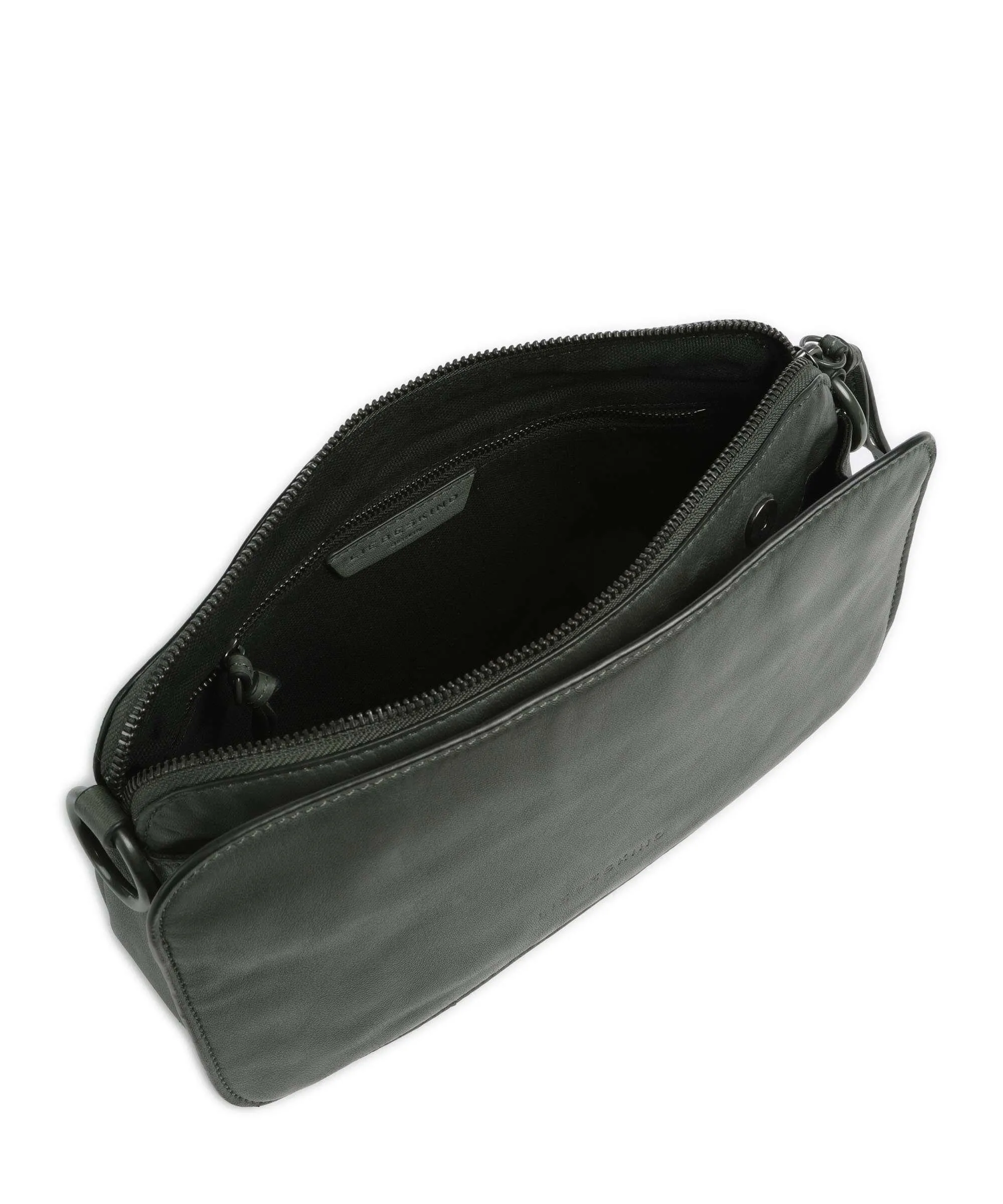  Liebeskind Clarice Sheep Natural Borsa a tracolla pelle di pecora verde scuro  