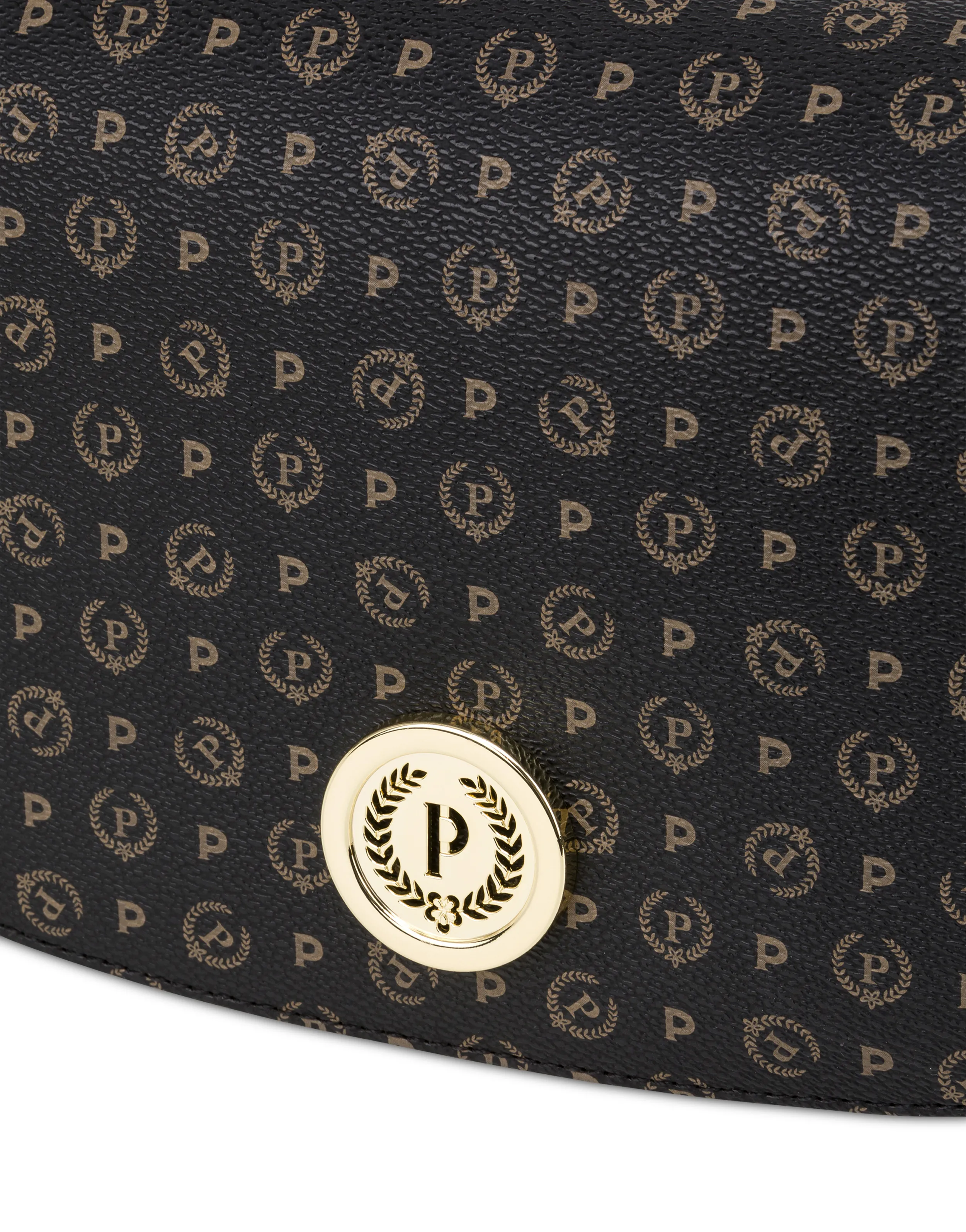     Linea Heritage Borsa A Tracolla Heritage Pvc Nero/lacca