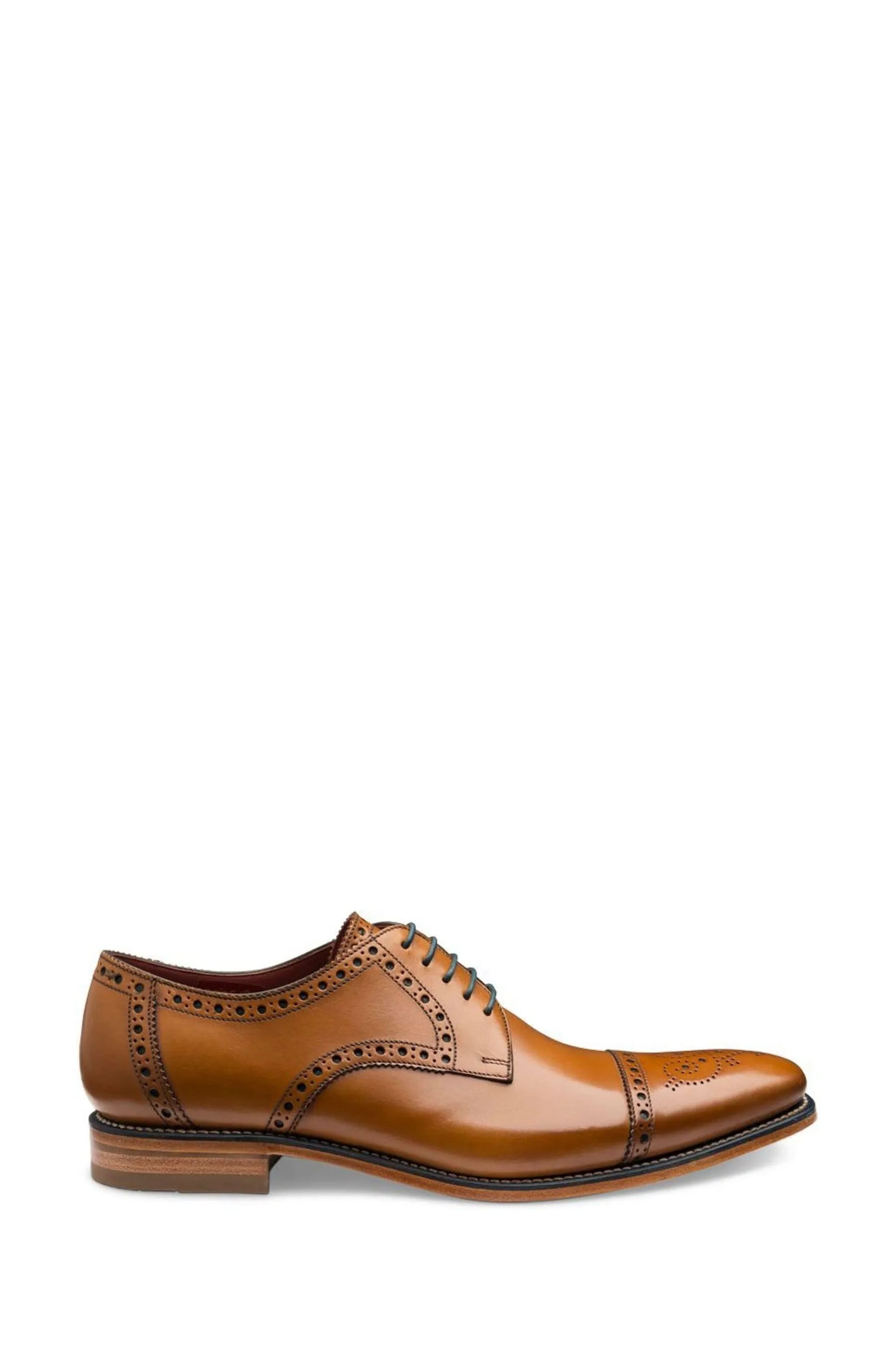 Loake - Foley - Scarpe semi brogue in pelle di vitello    
