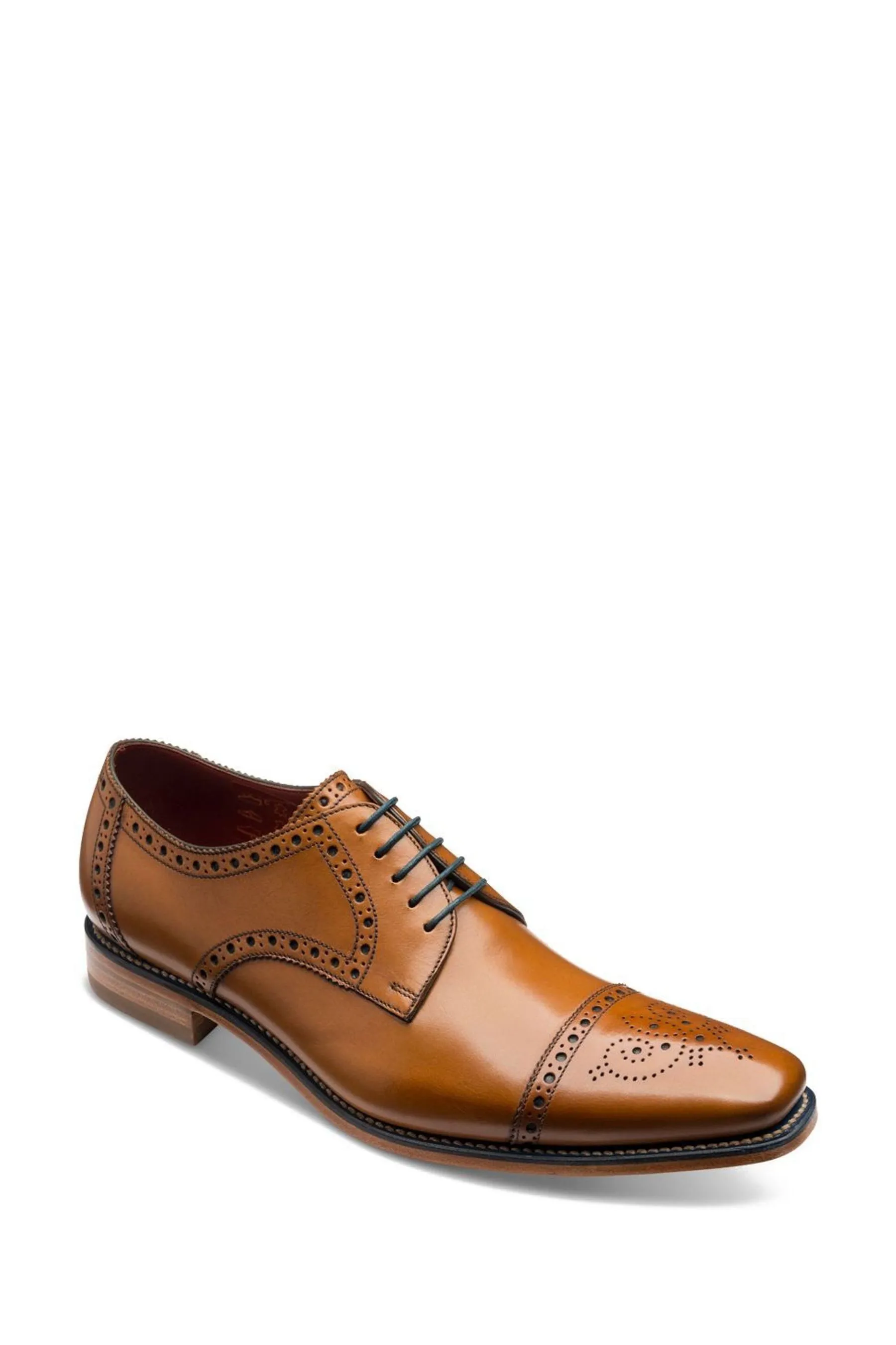 Loake - Foley - Scarpe semi brogue in pelle di vitello    