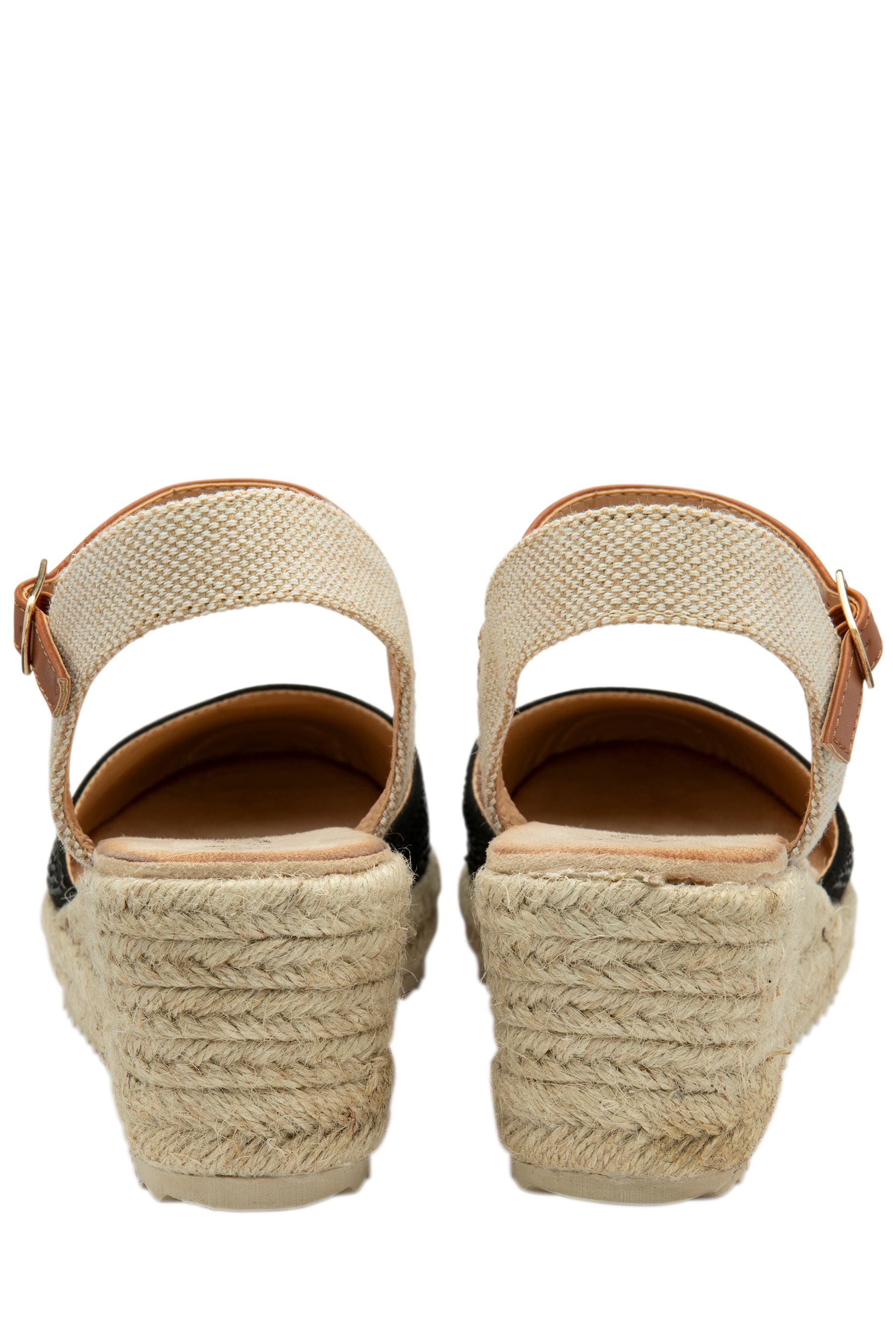 Lotus - Sandali espadrillas con zeppa