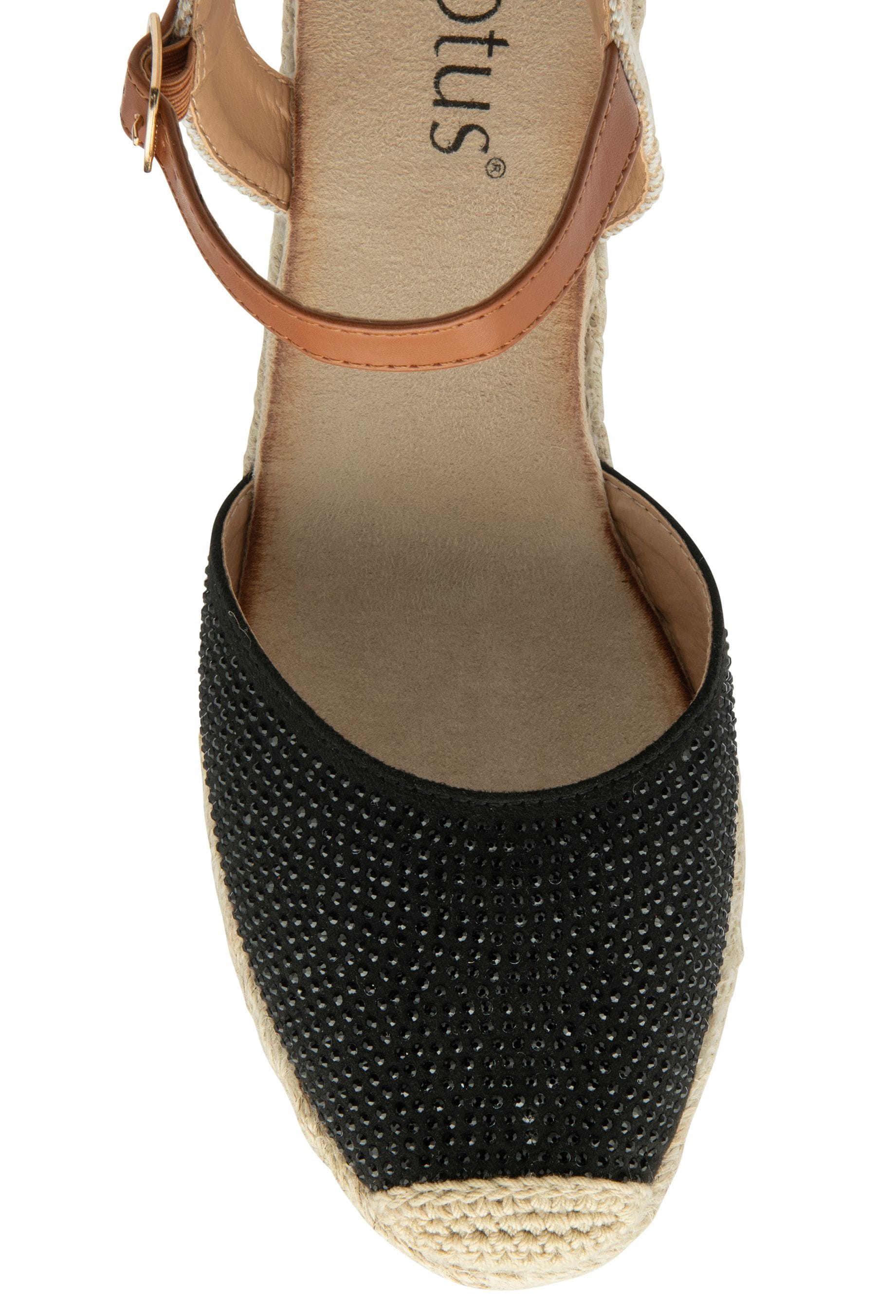 Lotus - Sandali espadrillas con zeppa