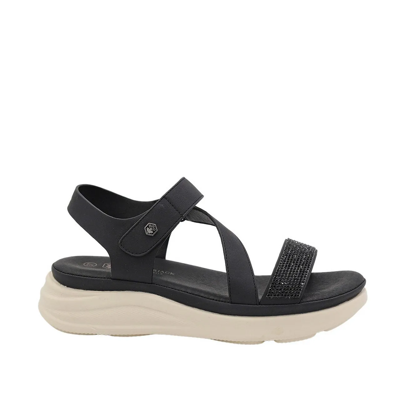 LUMBERJACK Sandalo Basso Donna - SWG4506-002S01 Nero  