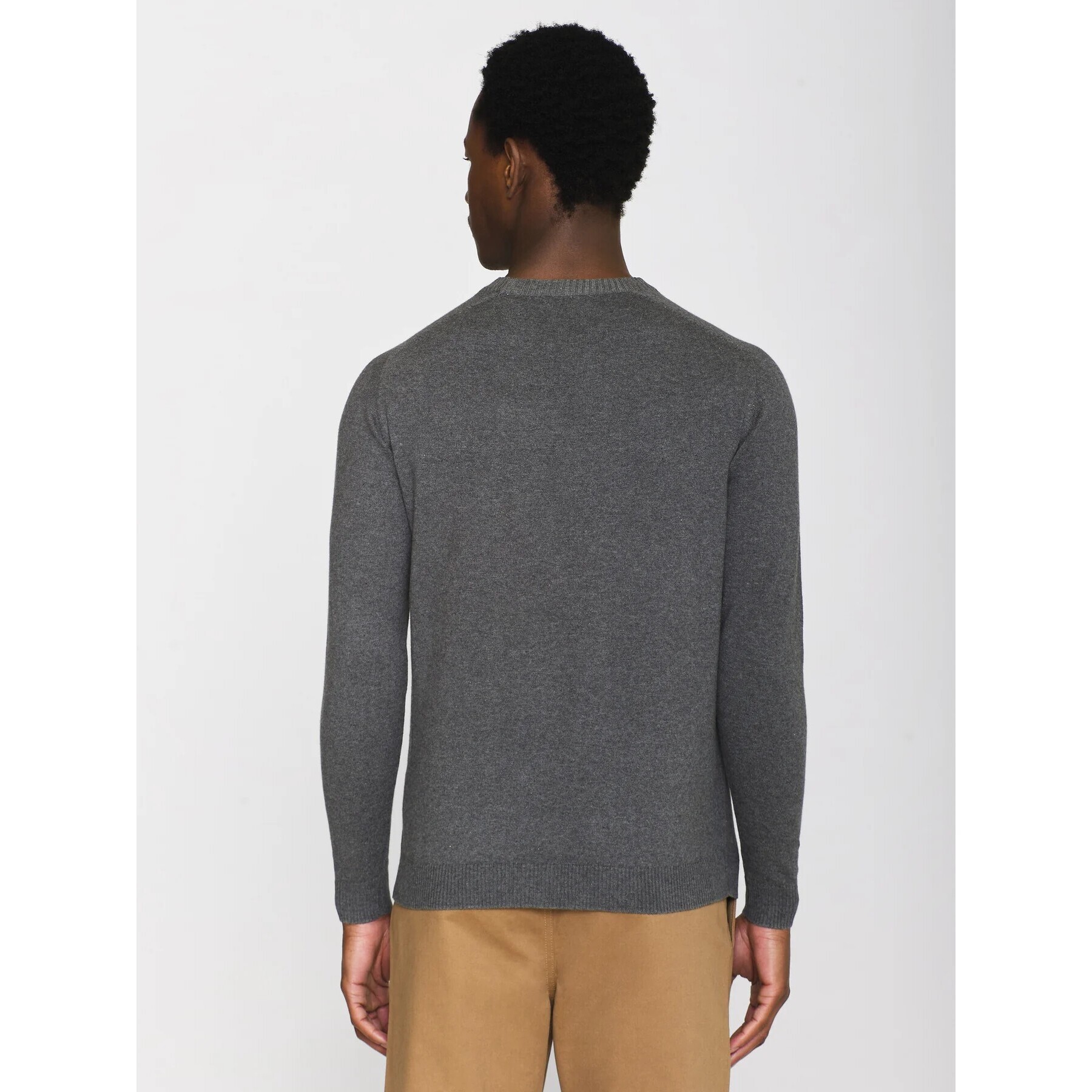 Maglia con scollo rotondo KnowledgeCotton Apparel Regular Merino
