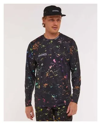 Maglia Dharco Race a manica lunga Nero/Multicolore