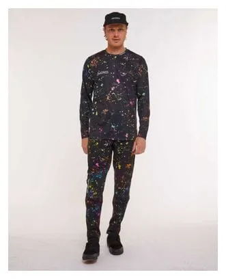 Maglia Dharco Race a manica lunga Nero/Multicolore