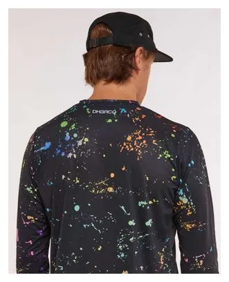 Maglia Dharco Race a manica lunga Nero/Multicolore