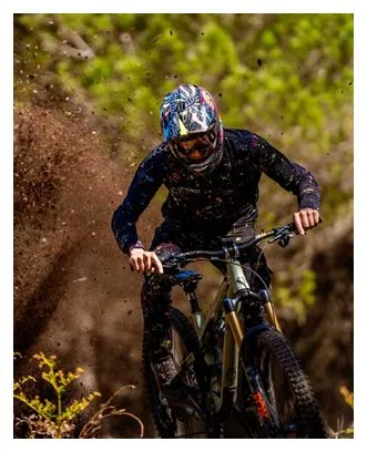 Maglia Dharco Race a manica lunga Nero/Multicolore