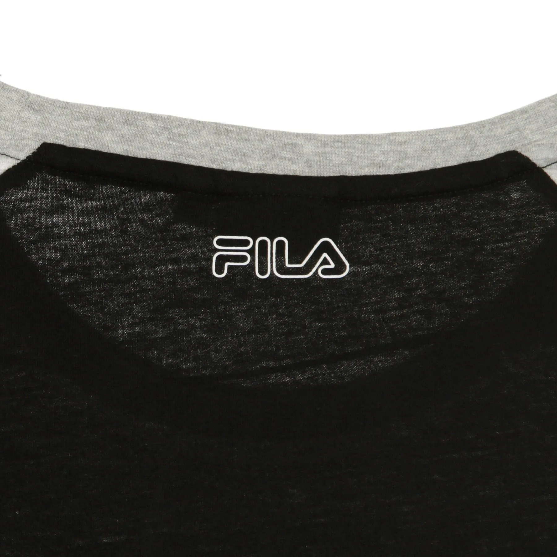 Maglietta Donna Laeta Tee Black/light Grey Melange/bright White