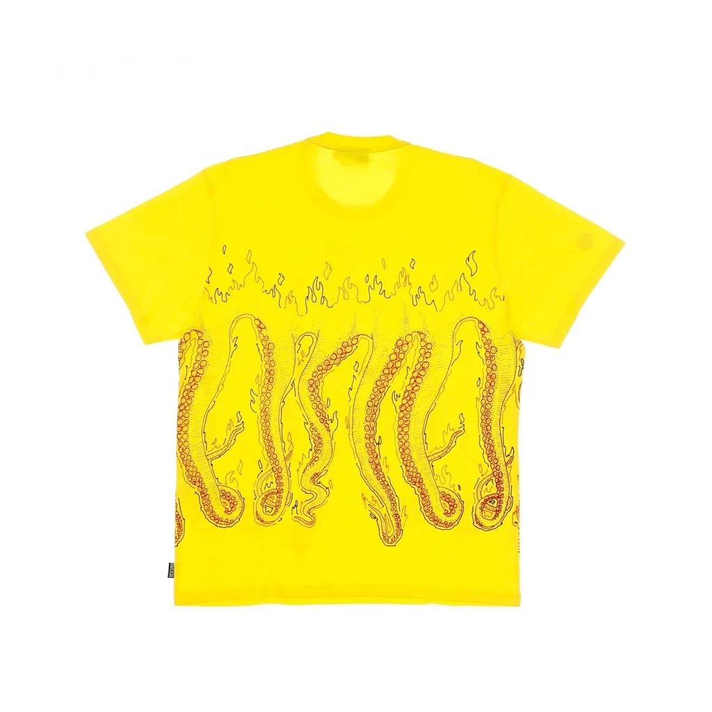 MAGLIETTA MORE FIRE TEE YELLOW