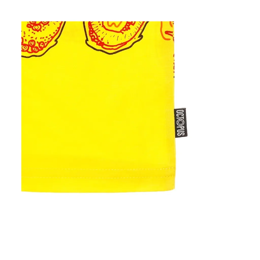 MAGLIETTA MORE FIRE TEE YELLOW